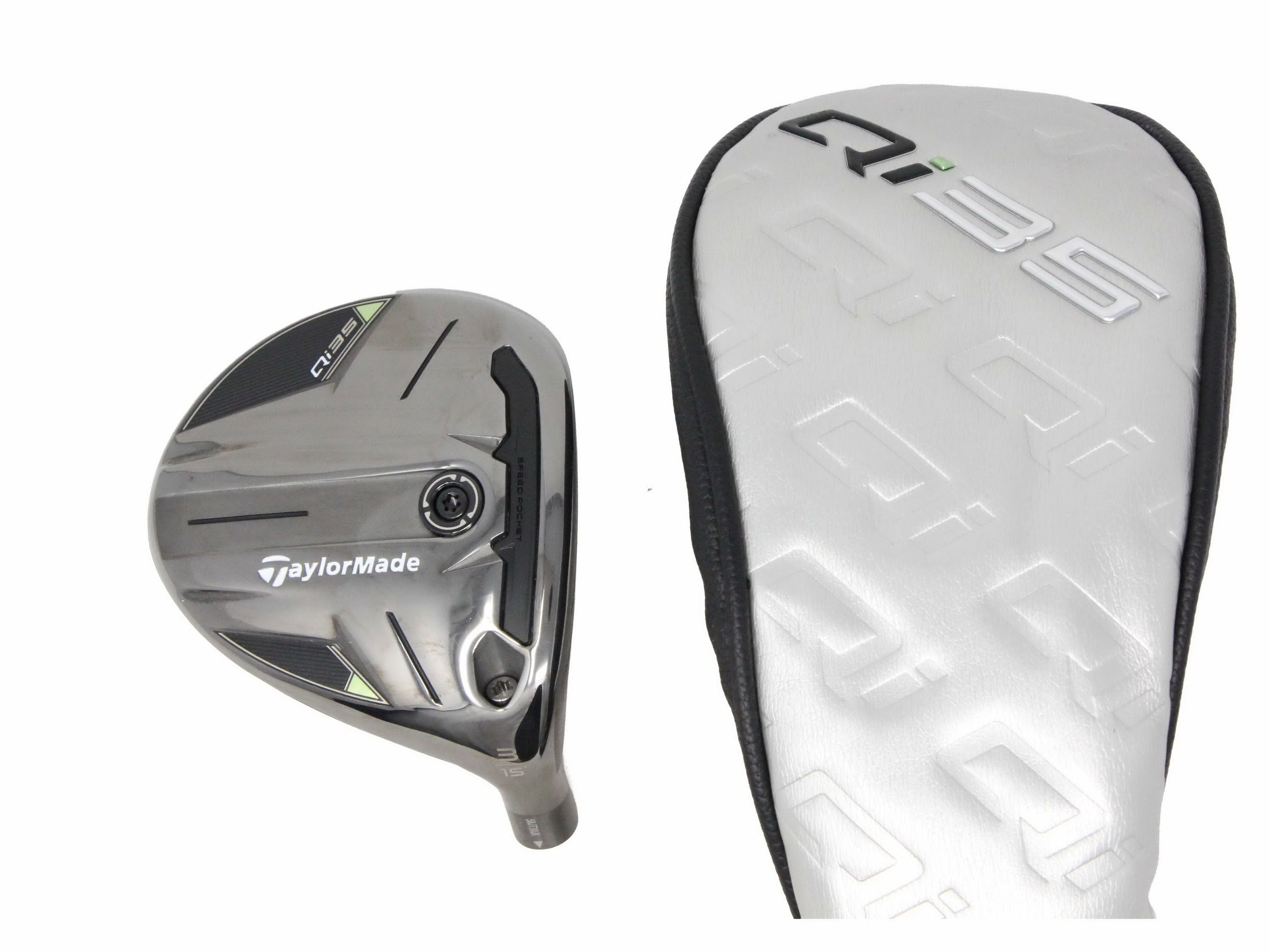 Used TaylorMade Qi35 3-Wood - HEAD ONLY - Right-Handed - 15 Degrees-Next Round