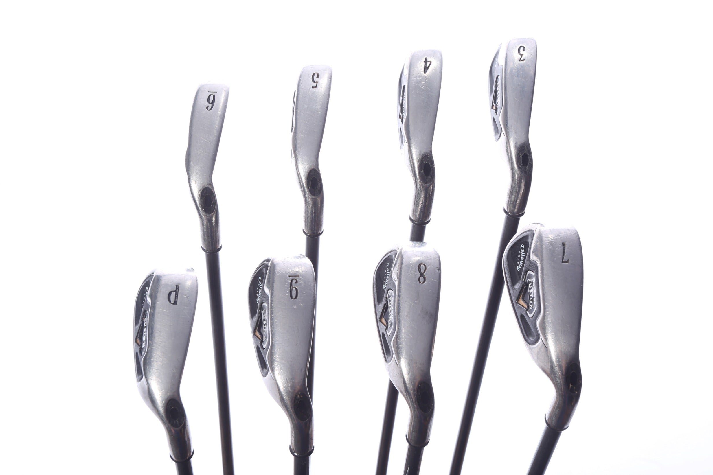 Used Callaway Big Bertha Fusion Iron Set - Right-Handed - 3-PW - Regular Flex