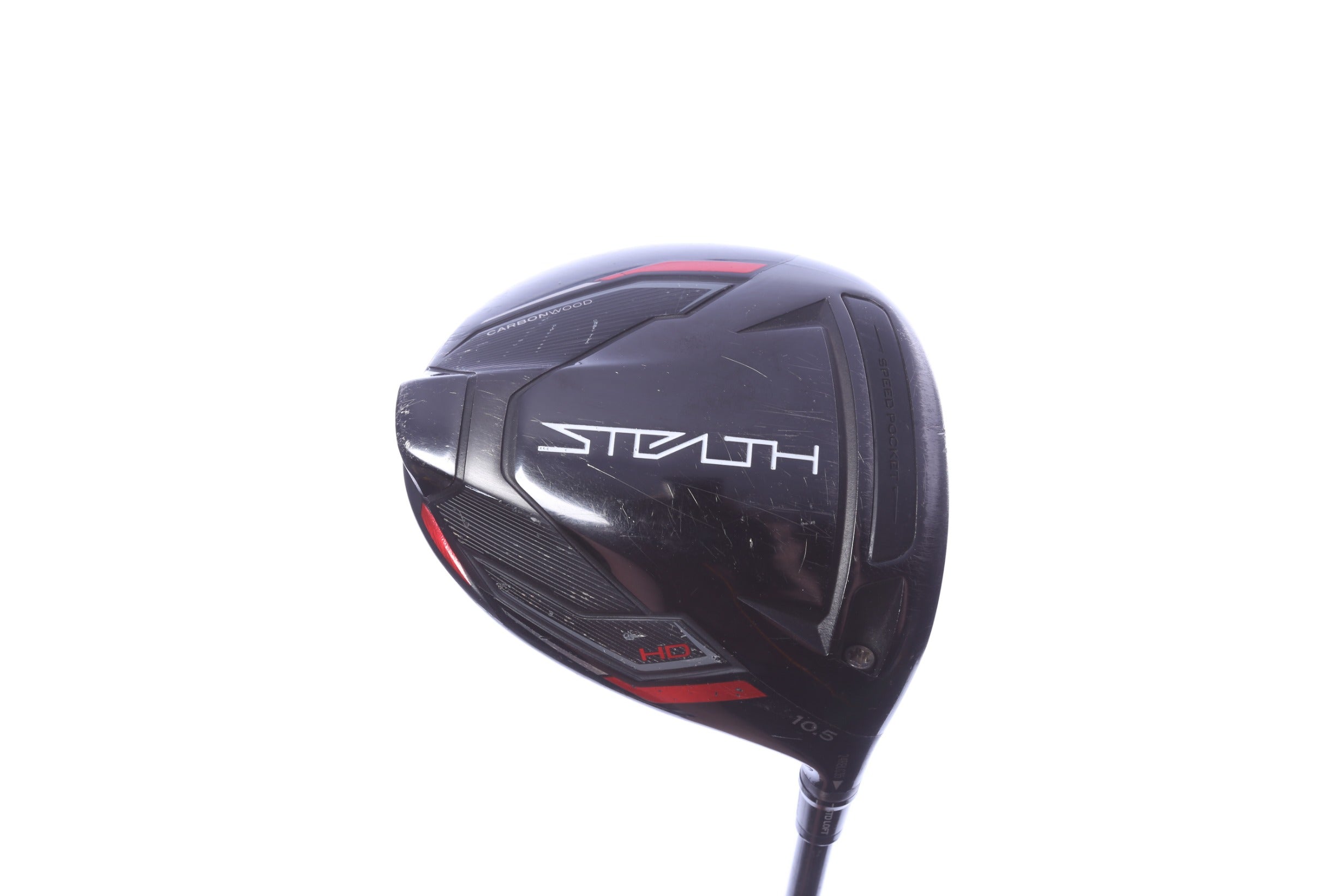 Used TaylorMade STEALTH HD Driver - 10.5 Degrees - Regular Flex Fujikura Air Speeder - Right-Handed