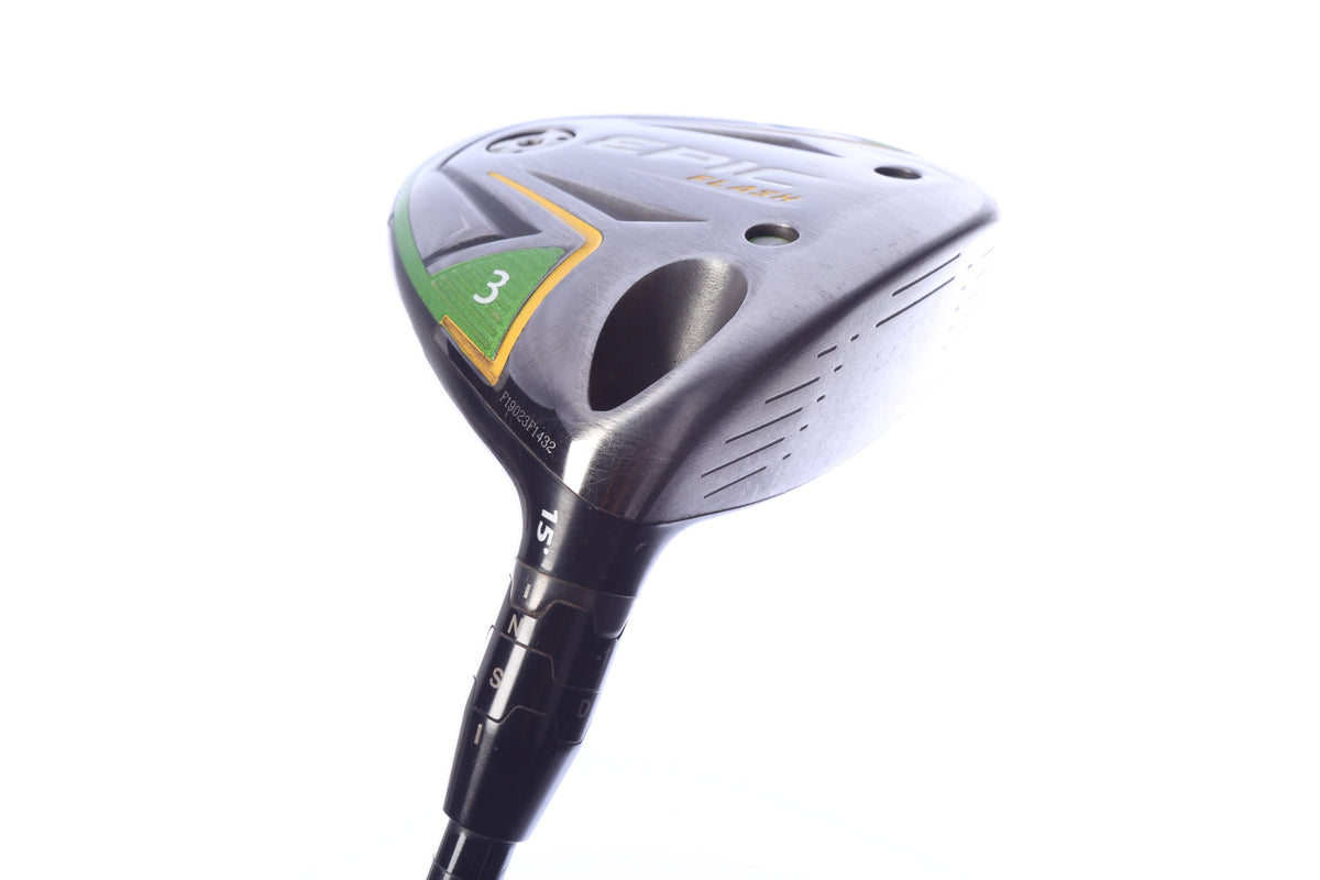 Used Callaway Epic Flash 3-Wood - Right-Handed - 15 Degrees - Stiff Flex-Next Round