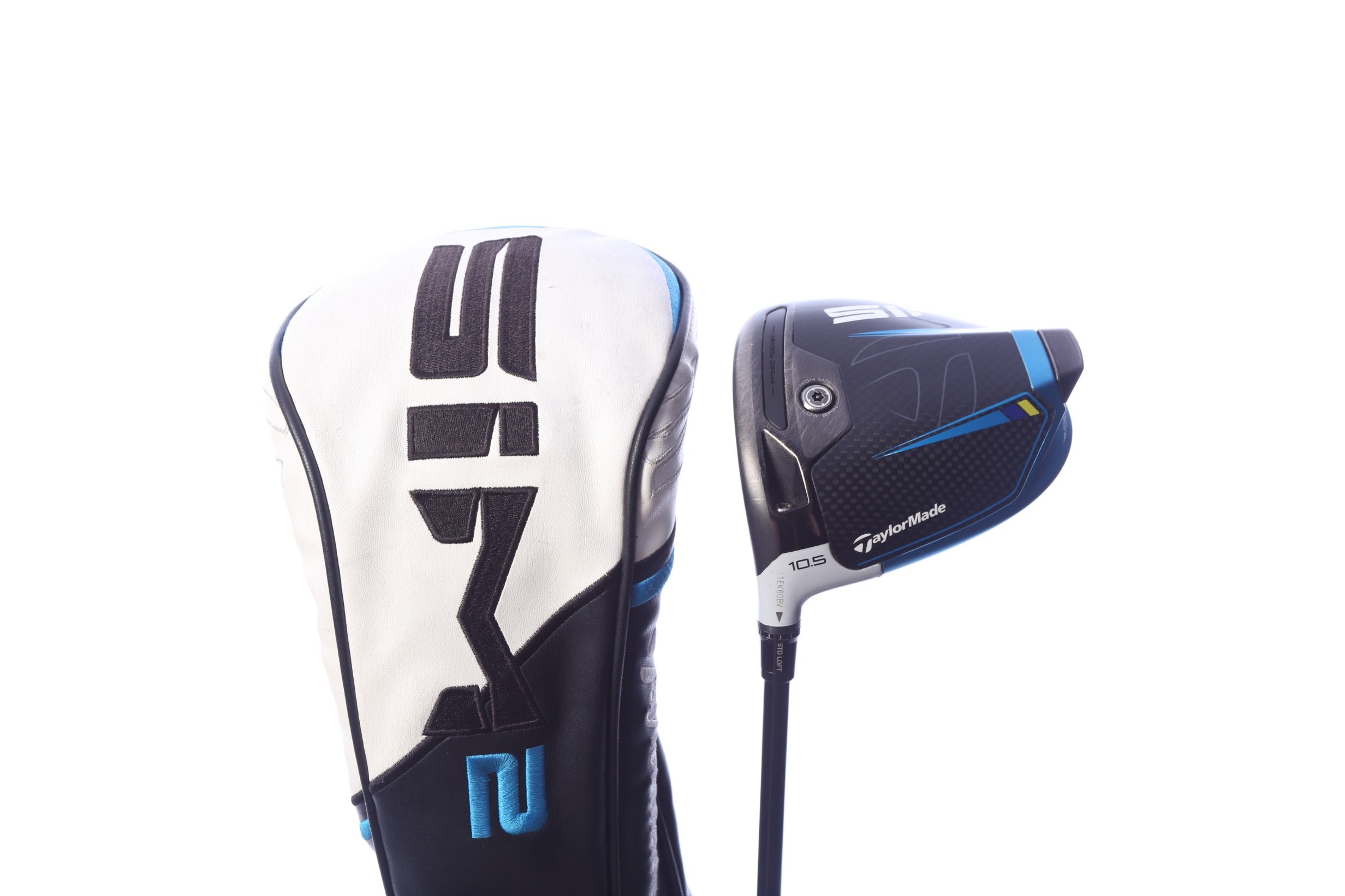 Used TaylorMade SIM2 Driver - 10.5 Degrees - Stiff Flex Mitsubishi Tensei AV Blue - Left-Handed