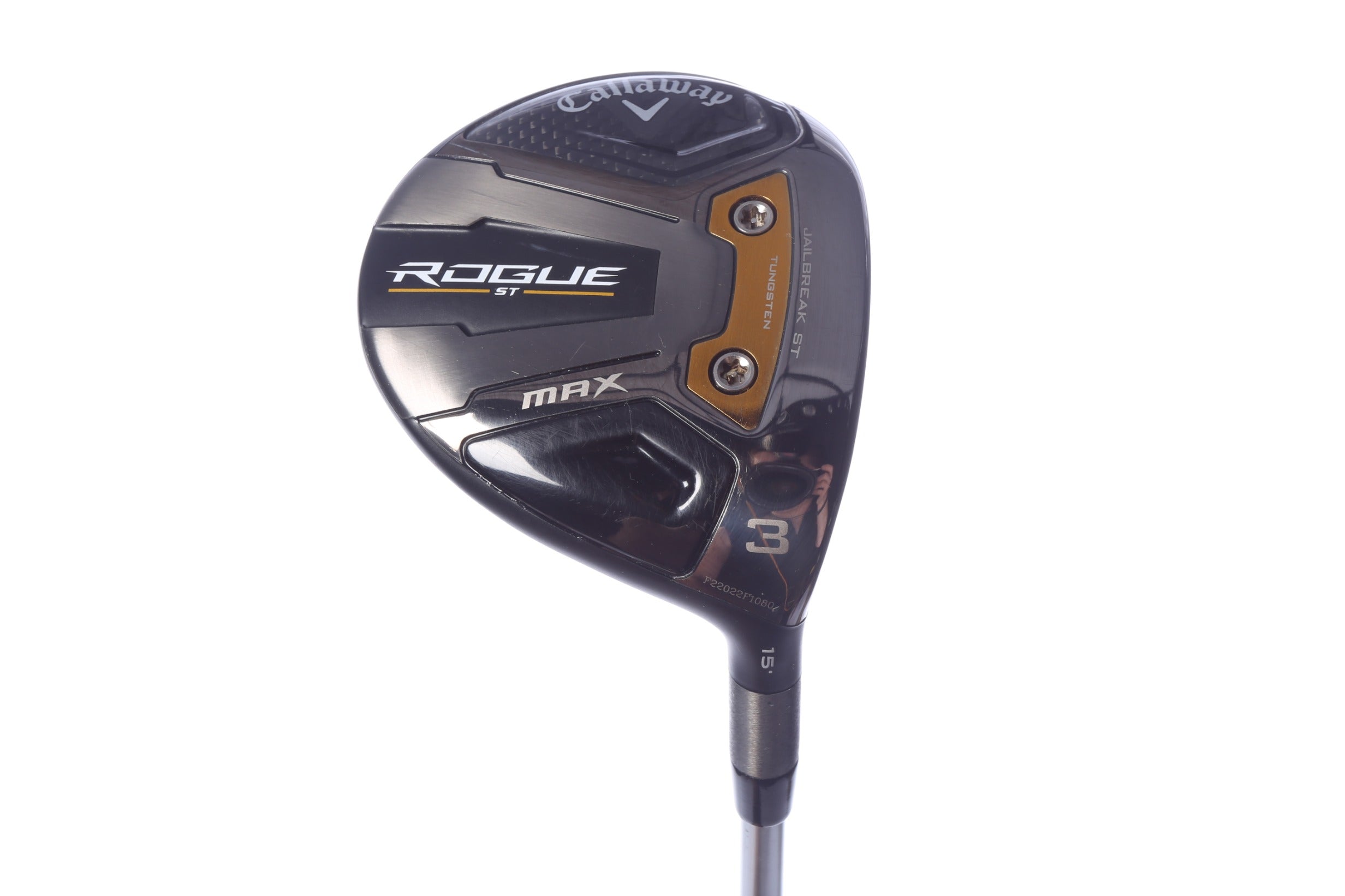 Used Callaway Rogue ST MAX 3-Wood - Right-Handed - 15 Degrees - Stiff Flex-Next Round
