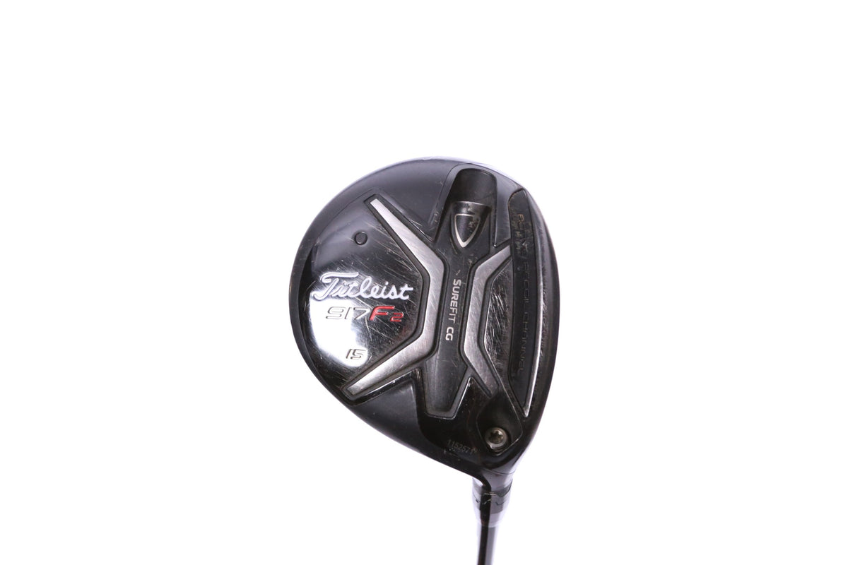 Used Titleist 917 F2 3-Wood - Right-Handed - 15 Degrees - Stiff Flex