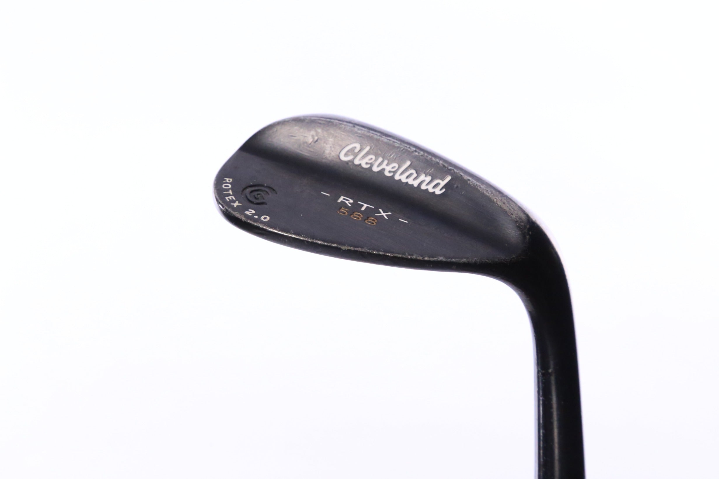Used Cleveland 588 RTX 2.0 Black Satin Lob Wedge - Right-Handed - 60 Degrees - Stiff Flex-Next Round
