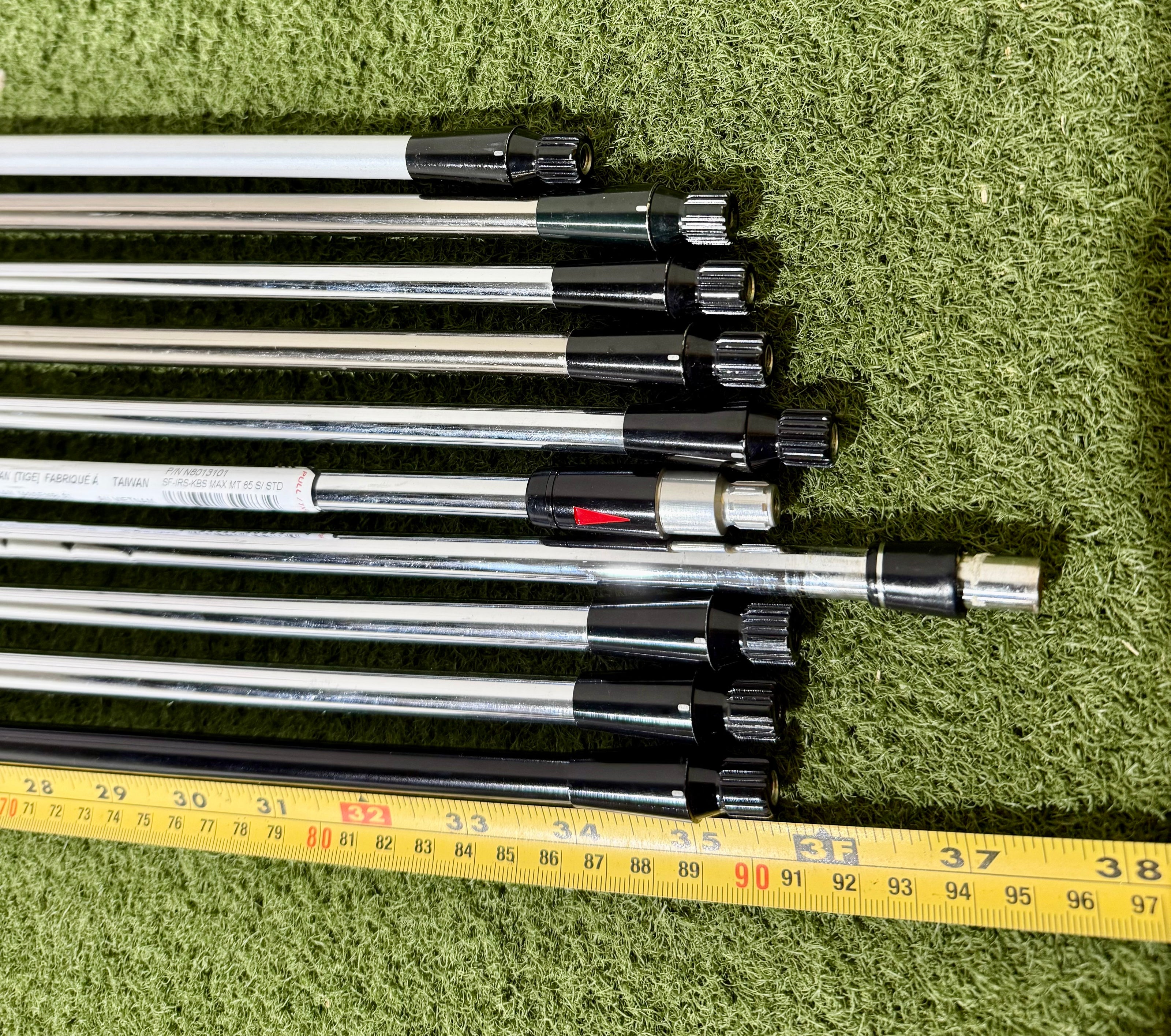 Wholesale Lot of 20 Golf Shafts- Assorted Fitting Irons Shafts-Next Round