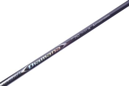 Used Mitsubishi Diamana ZF-Series Driver Shaft Extra Stiff Flex Graphite - 44.5 in - TaylorMade M Adapter