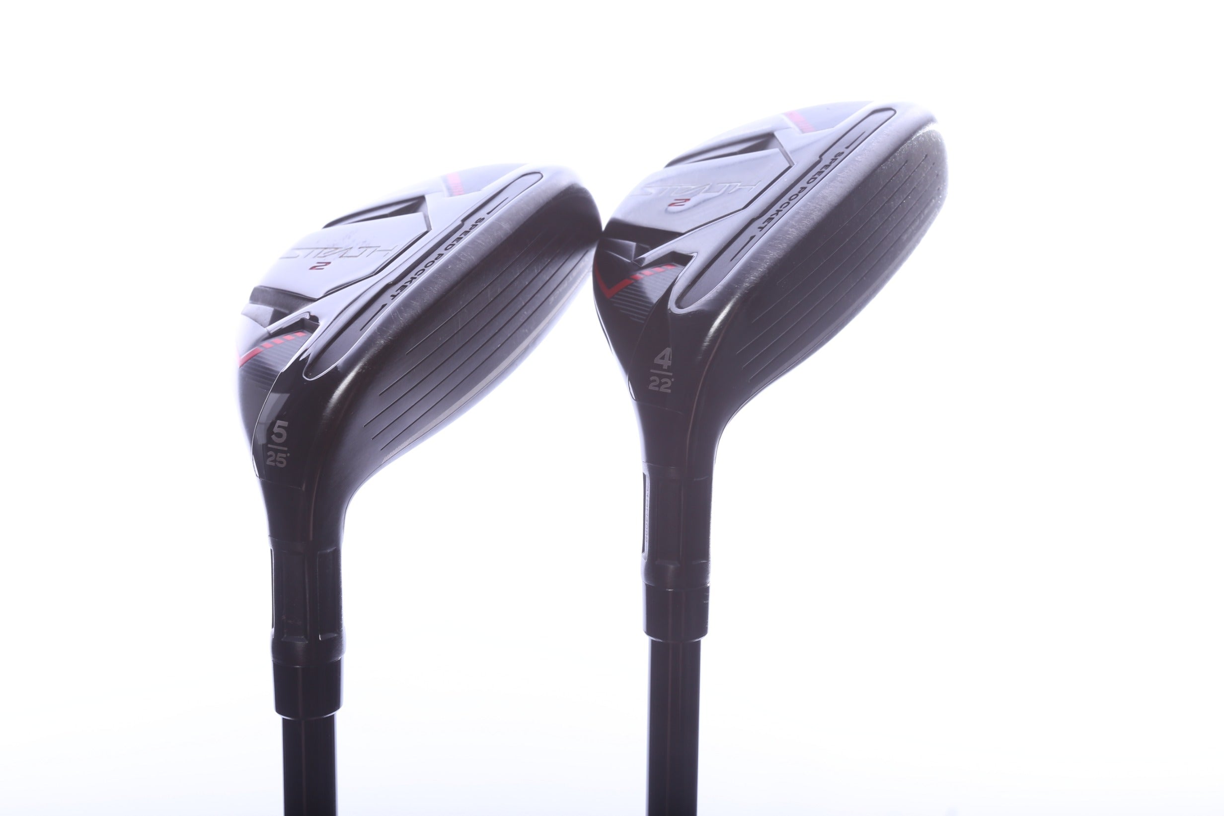 Used TaylorMade STEALTH 2 Rescue Hybrid Set - Right-Handed - 4H, 5H - Stiff Flex-Next Round