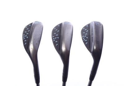 Used Titleist Vokey SM9 Jet Black Wedge Set - Right-Handed - 50*, 56*, 60* - Extra Stiff Flex-Next Round
