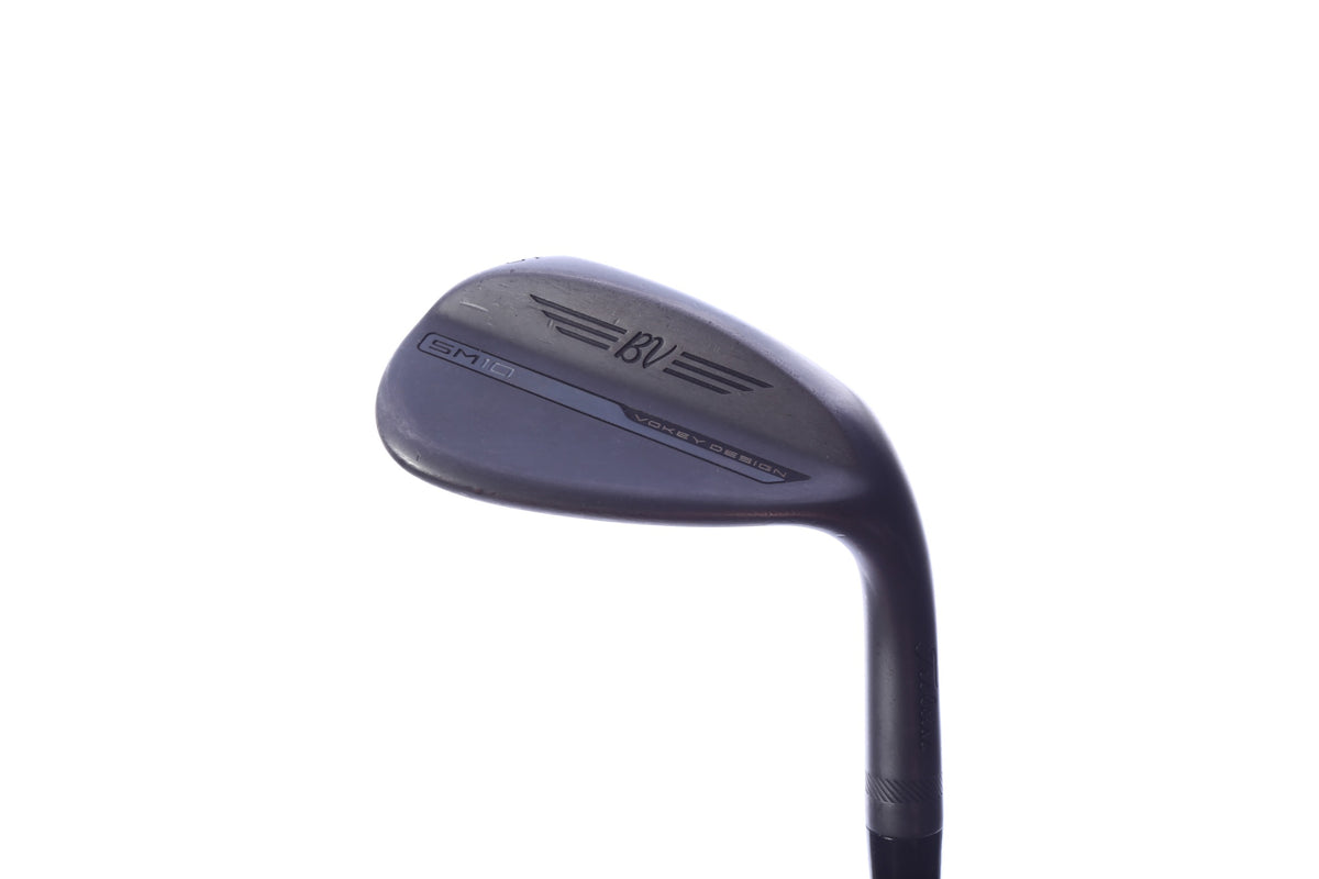 Used Titleist Vokey SM10 Jet Black Sand Wedge - Right-Handed - 56 Degrees - Stiff Flex