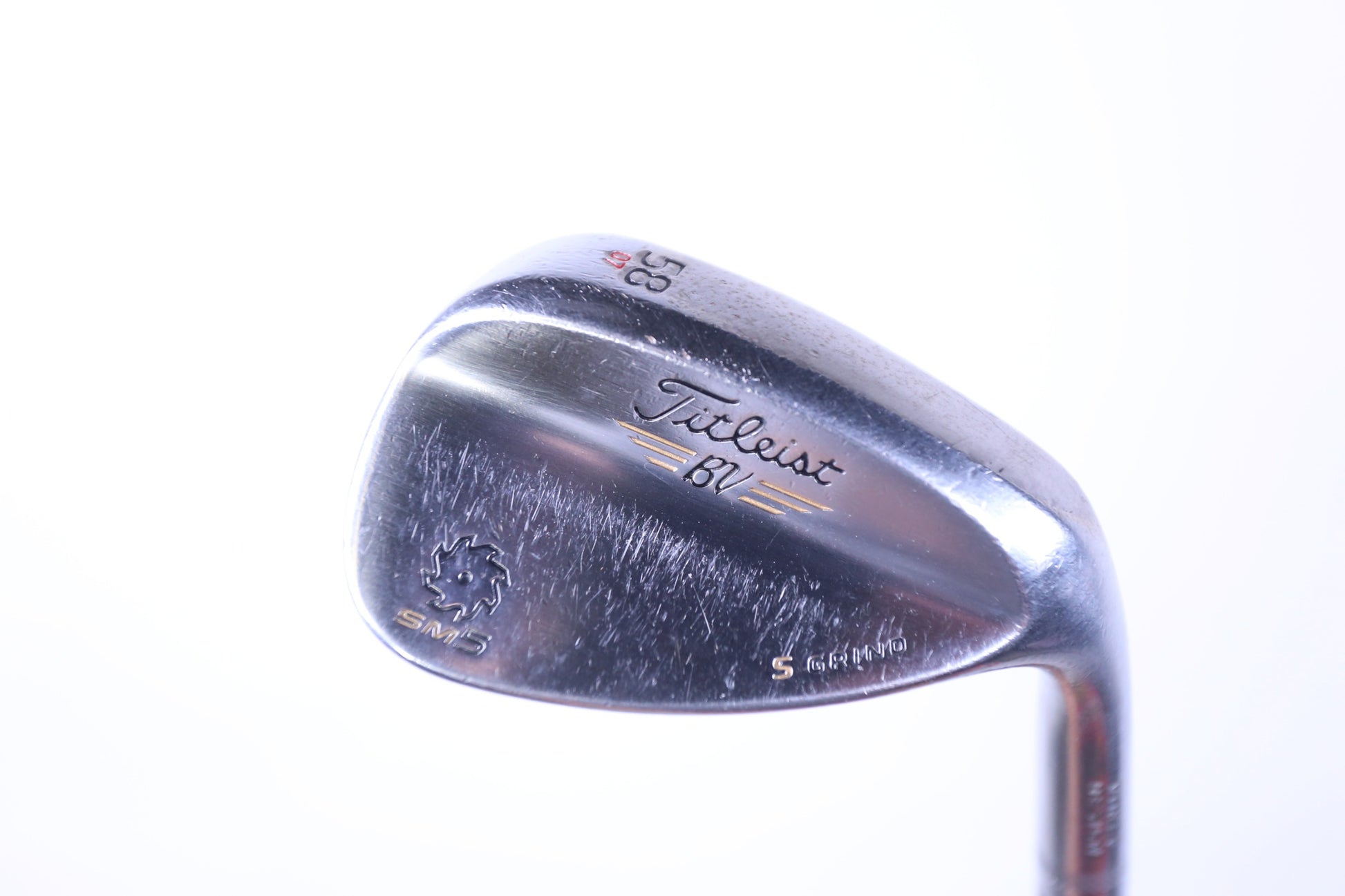Used Titleist Vokey SM5 Tour Chrome Lob Wedge - Right-Handed - 58 Degrees - Wedge Flex-Next Round