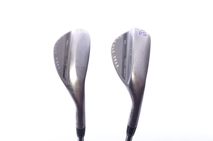 Used Titleist Vokey SM10 Nickel Wedge Set - Right-Handed - 54*, 58* - Stiff Flex