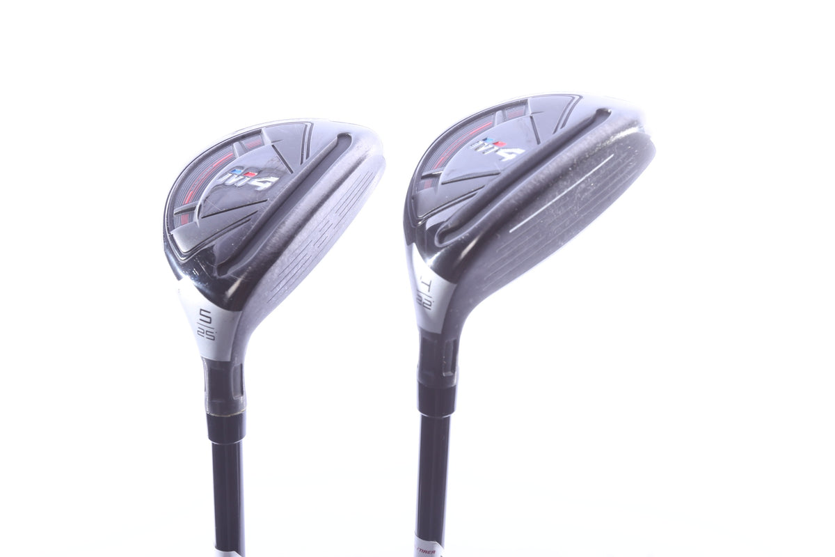 Used TaylorMade M4 Rescue Hybrid Set - Right-Handed - 4H, 5H - Regular Flex-Next Round