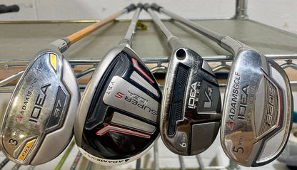 Wholesale Lot of 25 Golf Clubs - Adams Hybrids-Next Round
