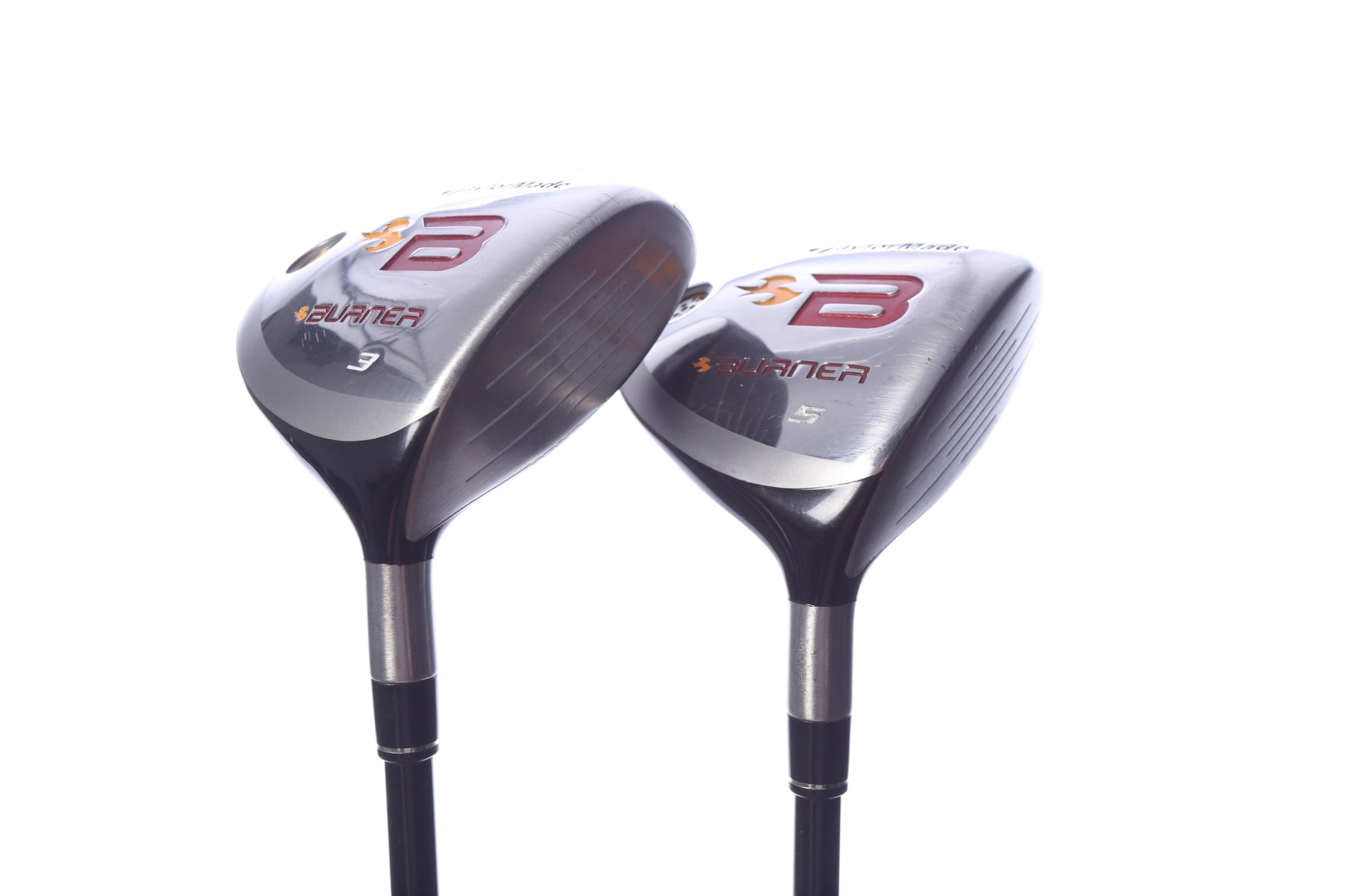 Used TaylorMade Burner 2008 Wood Set - Right-Handed - 3W, 5W - Regular Flex-Next Round