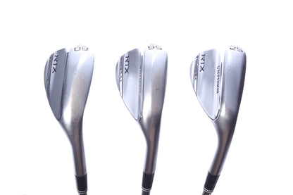 Used Cleveland RTX ZipCore Tour Satin Wedge Set - Right-Handed - 52*, 56*, 60* - Wedge Flex-Next Round