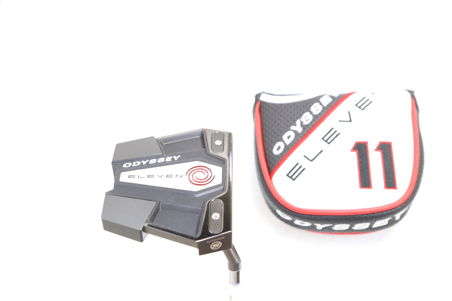 Used Odyssey Eleven S Red Stroke Lab PSTL Putter - Right-Handed - 34 in - Mallet
