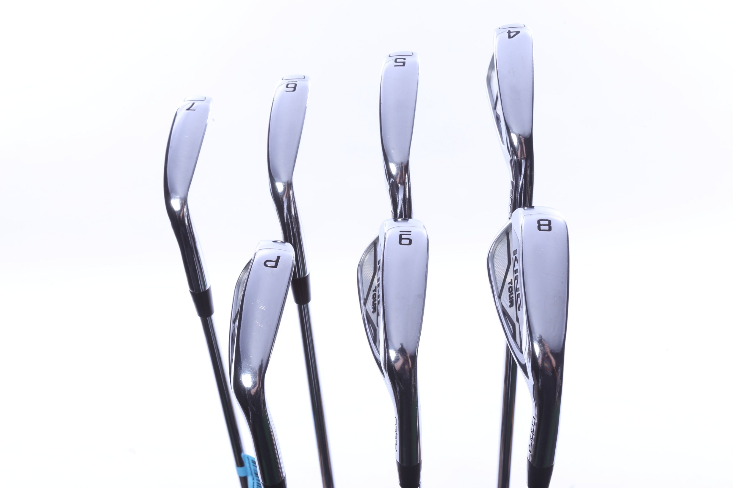 Used Cobra KING Tour MIM 2020 Iron Set - Right-Handed - 4-PW - Extra Stiff Flex-Next Round