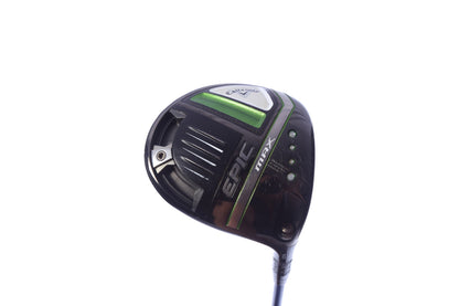 Used Callaway Epic MAX Driver - 9 Degrees - Stiff Flex Mitsubishi Diamana S+ 62 - Right-Handed