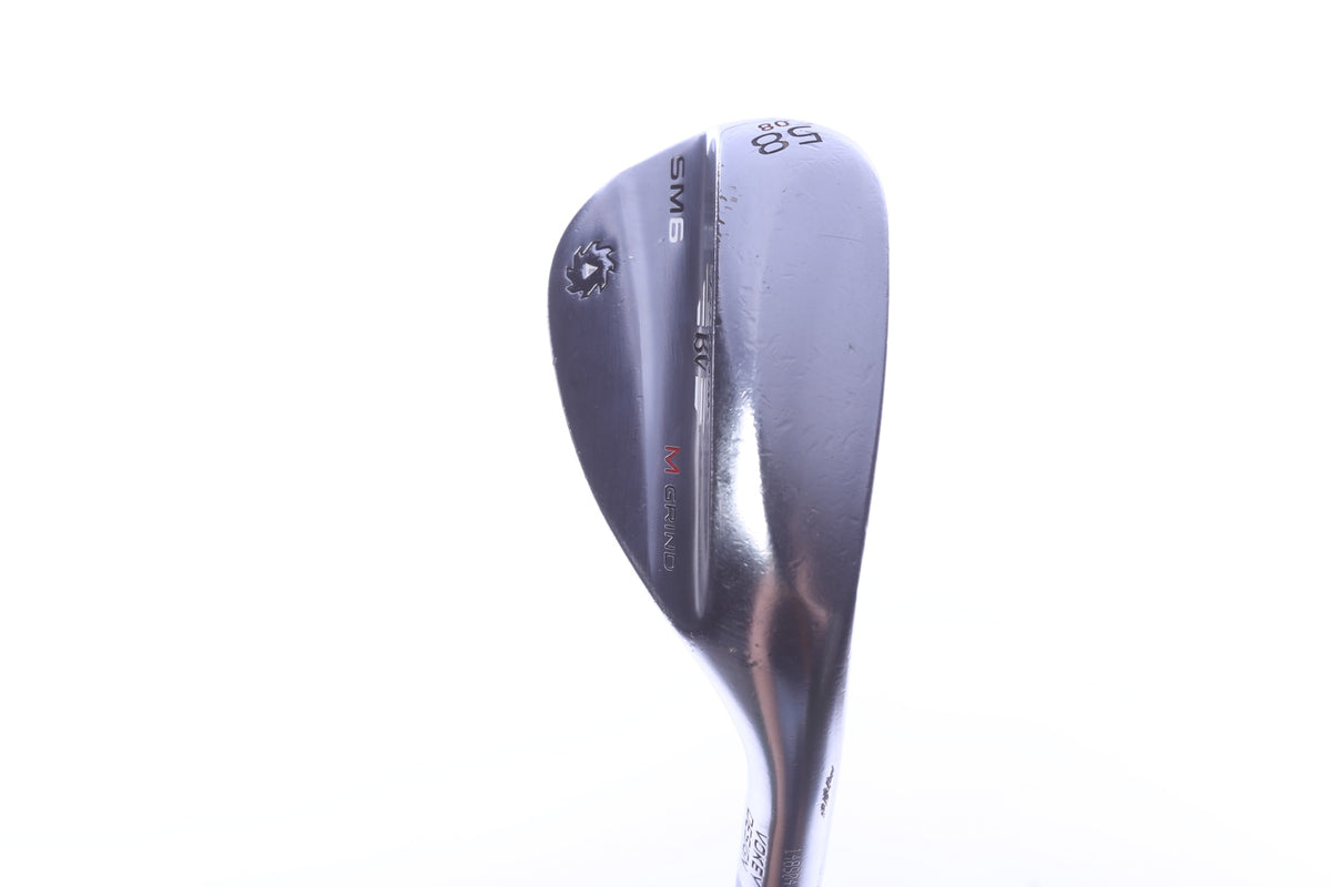 Used Titleist Vokey SM6 Tour Chrome Lob Wedge - Right-Handed - 58 Degrees - Wedge Flex