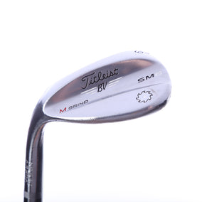 Used Titleist Vokey SM6 Tour Chrome Lob Wedge - Left-Handed - 60 Degrees - Stiff Flex-Next Round