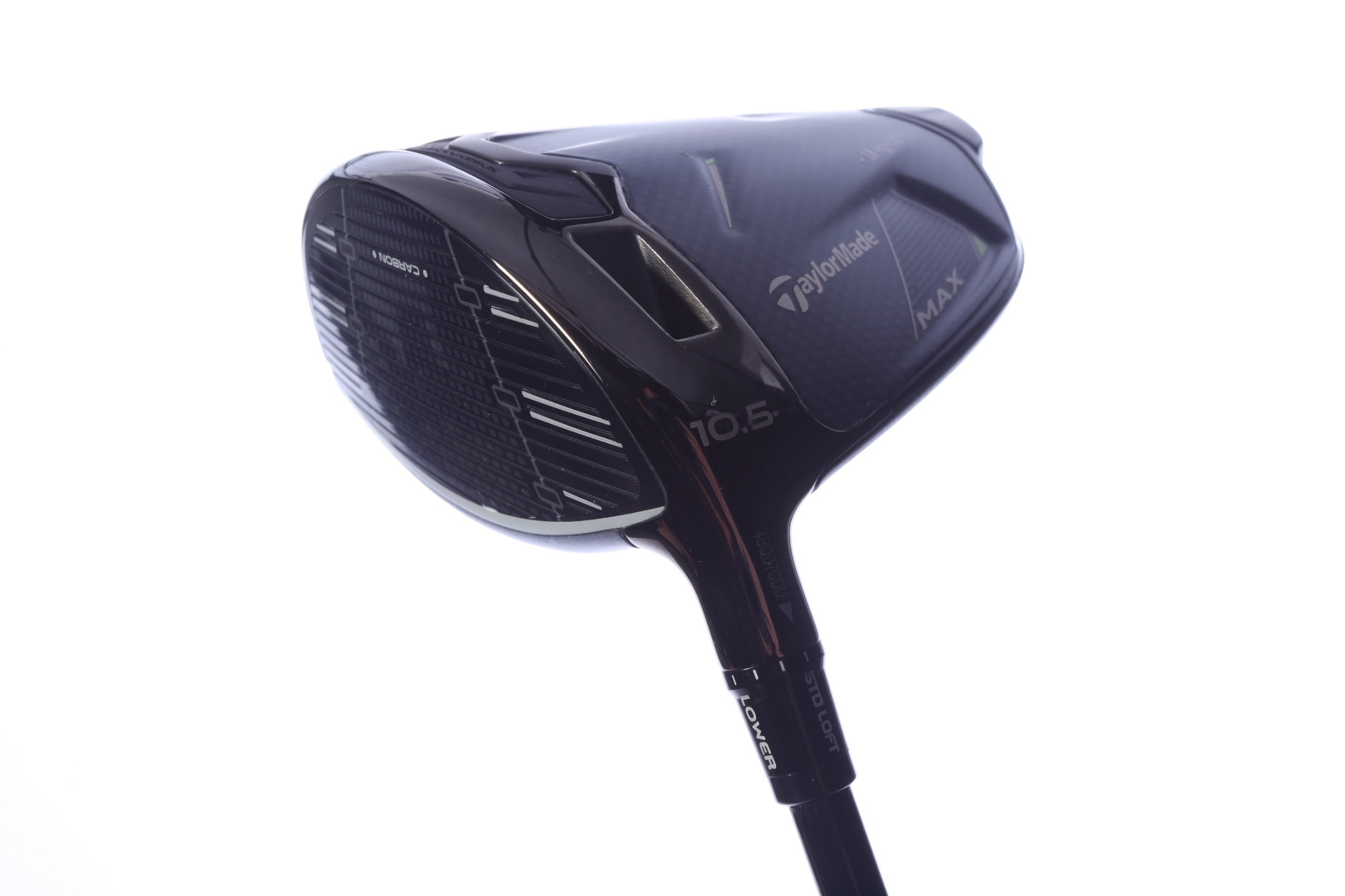 Used TaylorMade Qi35 MAX Driver - 10.5 Degrees - Stiff Flex Project X Hzrdus Smoke RDX Red - Left-Handed