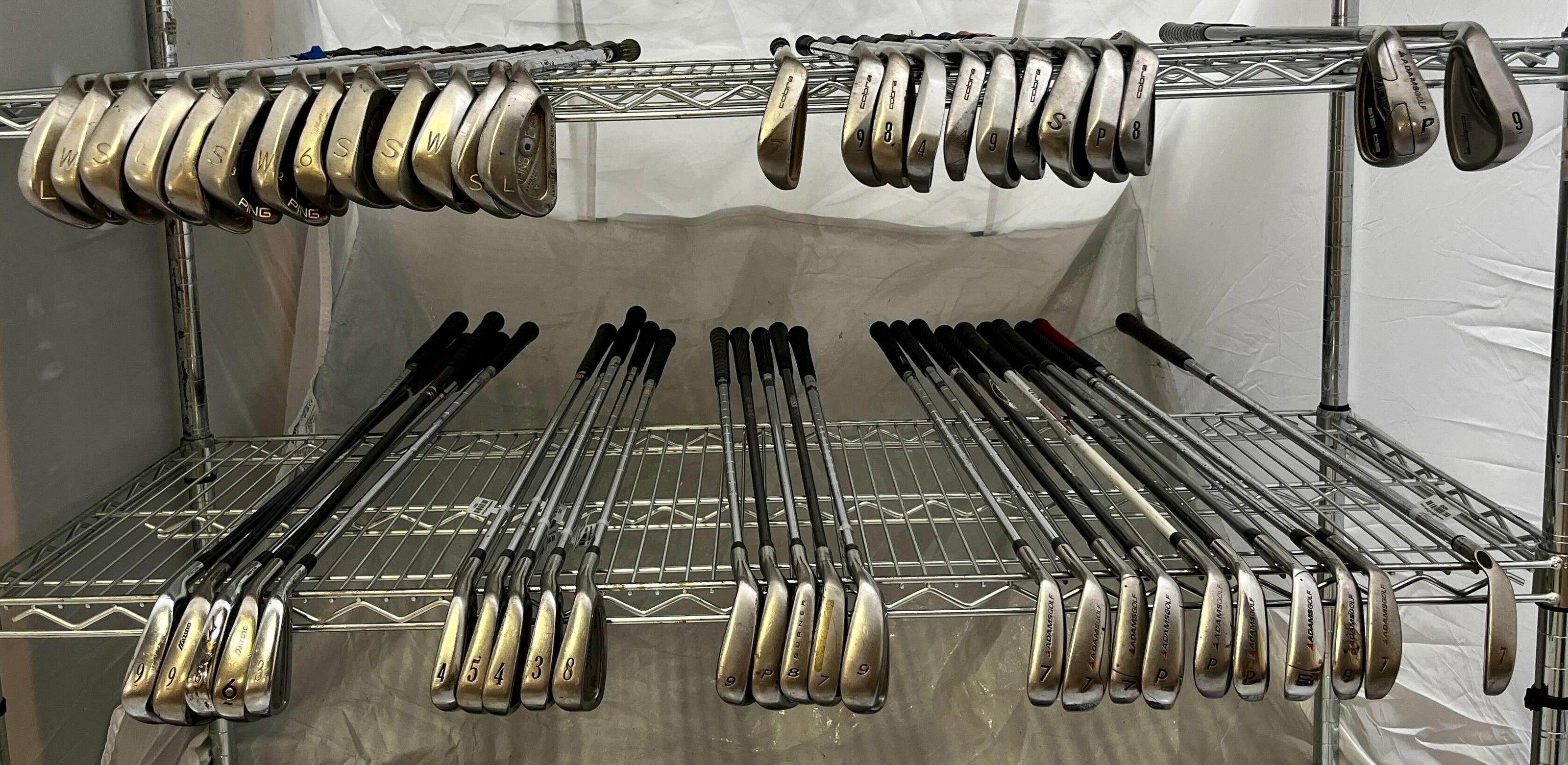 50 Assorted Irons and Wedges-Next Round