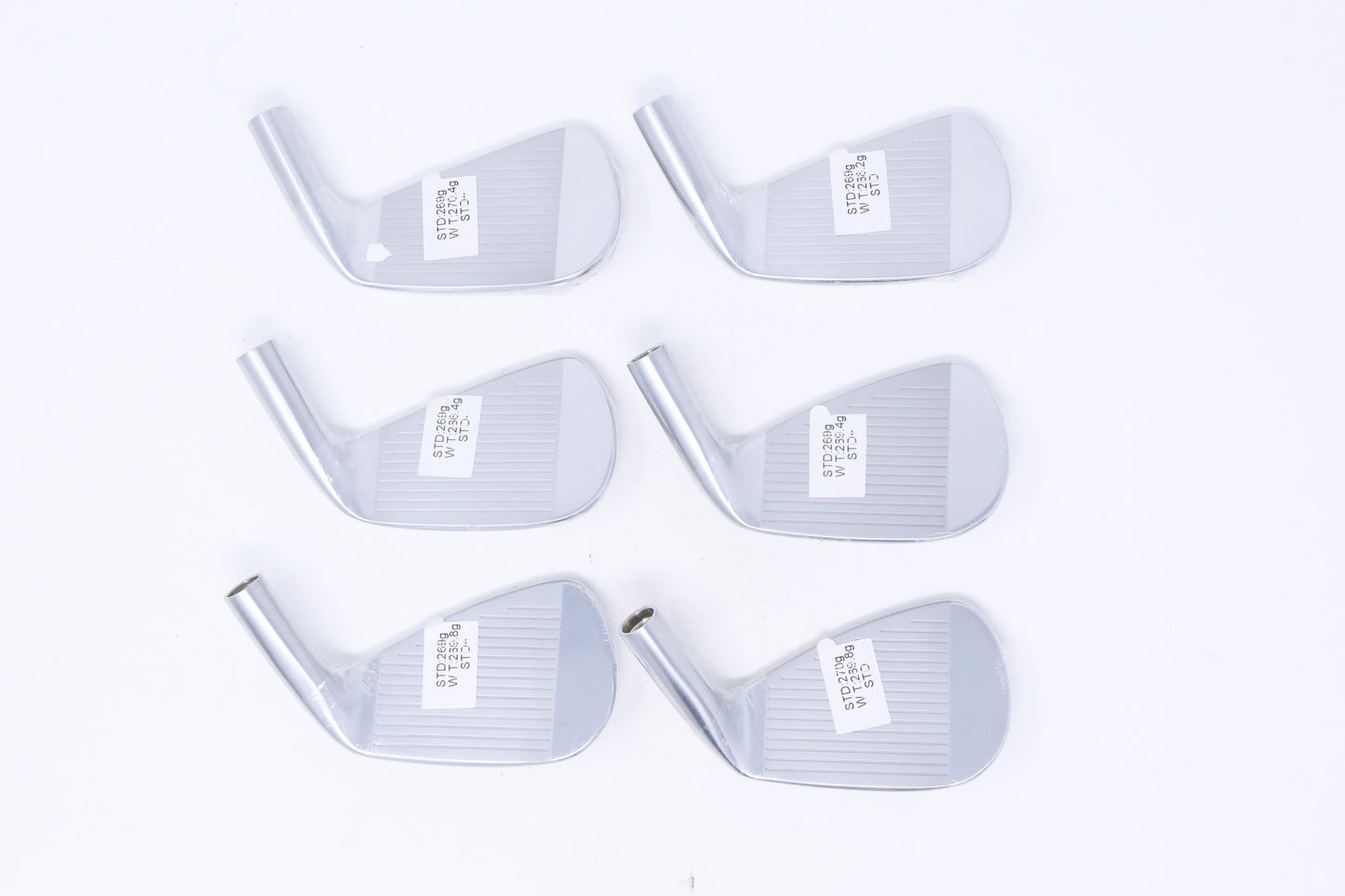 Used Cobra King Forged TEC One Length 2022 Iron Set - HEAD ONLY - Left-Handed - 5-PW-Next Round