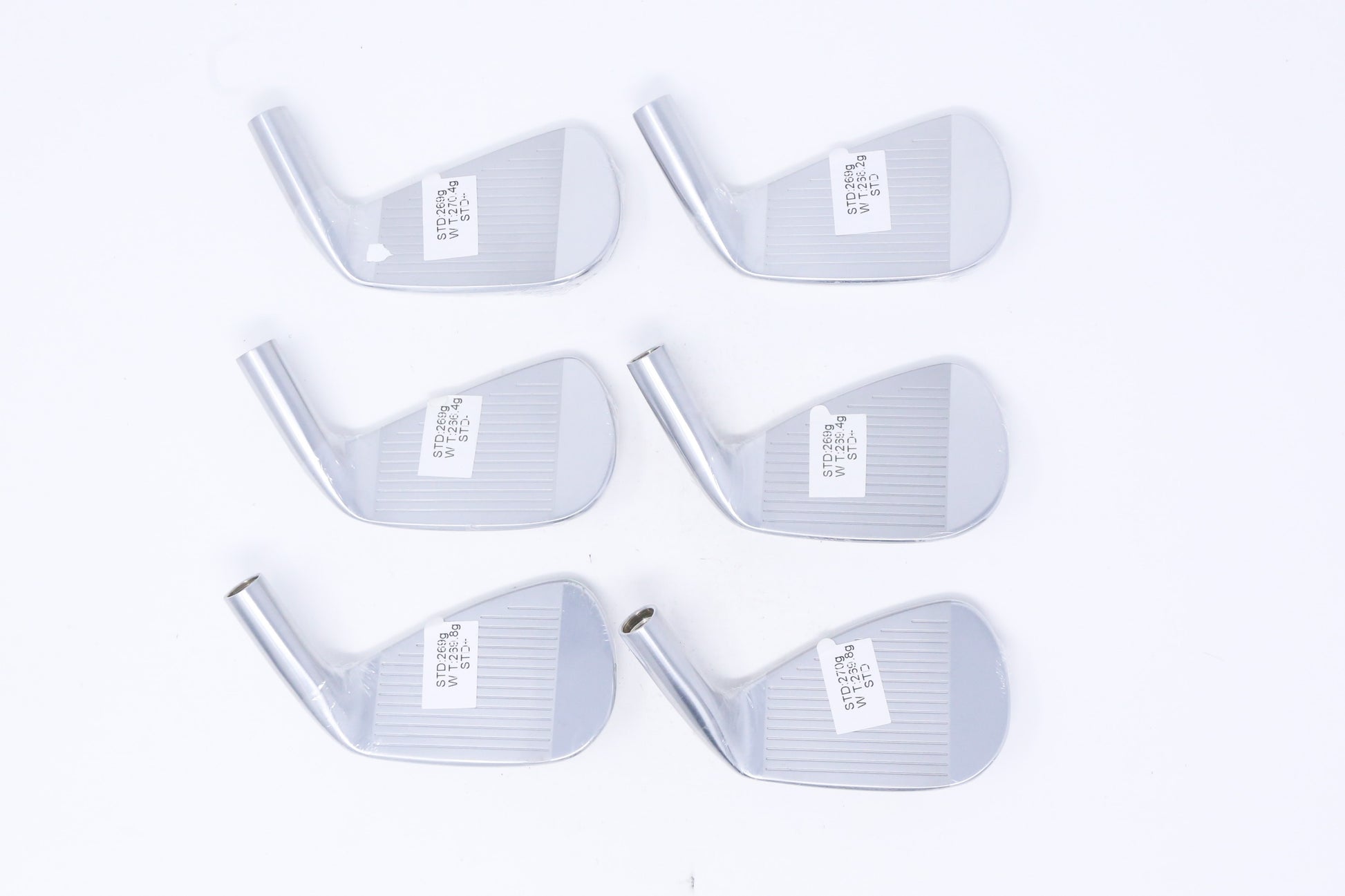 Used Cobra King Forged TEC One Length 2022 Iron Set - HEAD ONLY - Left-Handed - 5-PW-Next Round