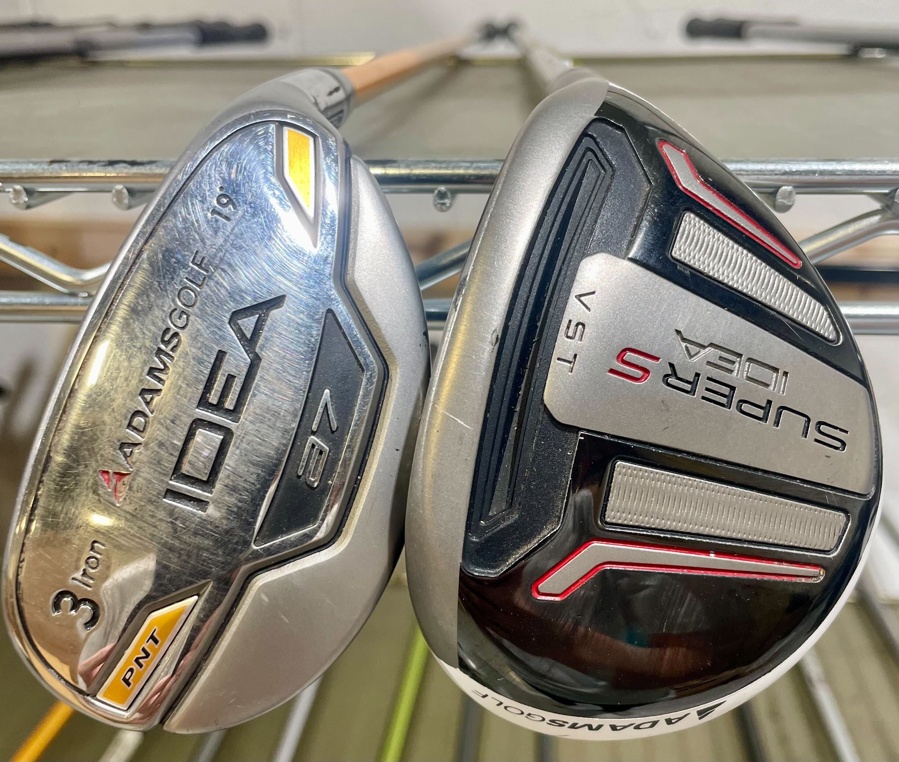 Wholesale Lot of 30 Golf Clubs - Adams Hybrids & Fairway Woods-Next Round