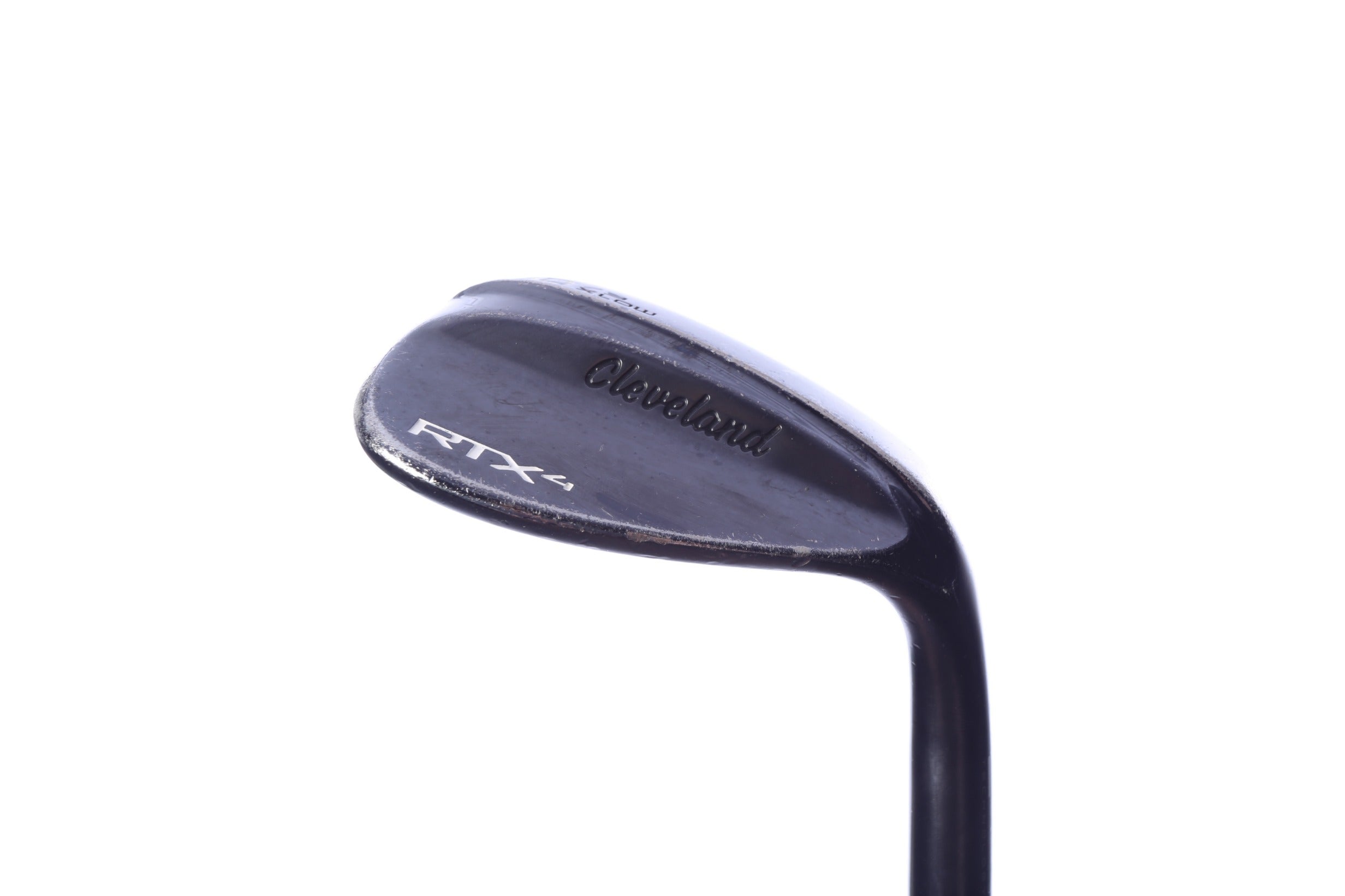 Used Cleveland RTX-4 Black Satin Lob Wedge - Right-Handed - 60 Degrees - Stiff Flex