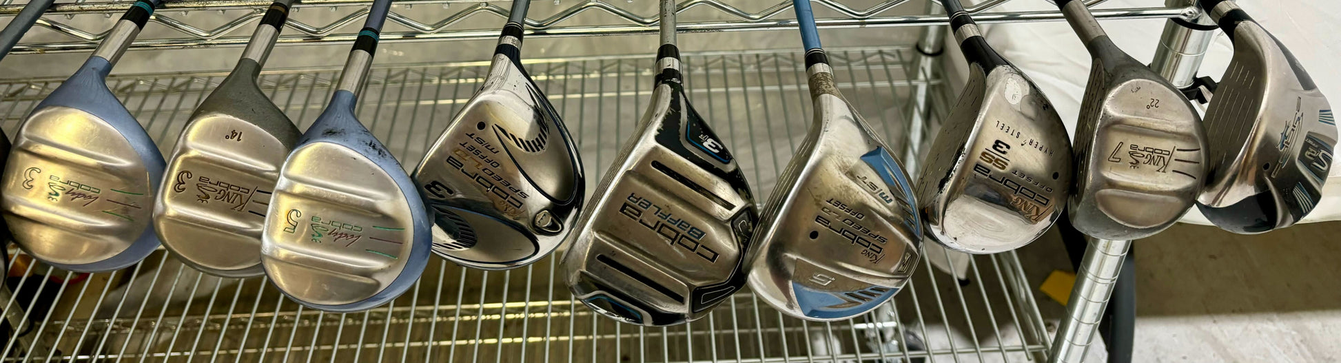 Wholesale Lot of 40 Golf Clubs - Cobra Fairway Woods - Right/Left Handed-Next Round
