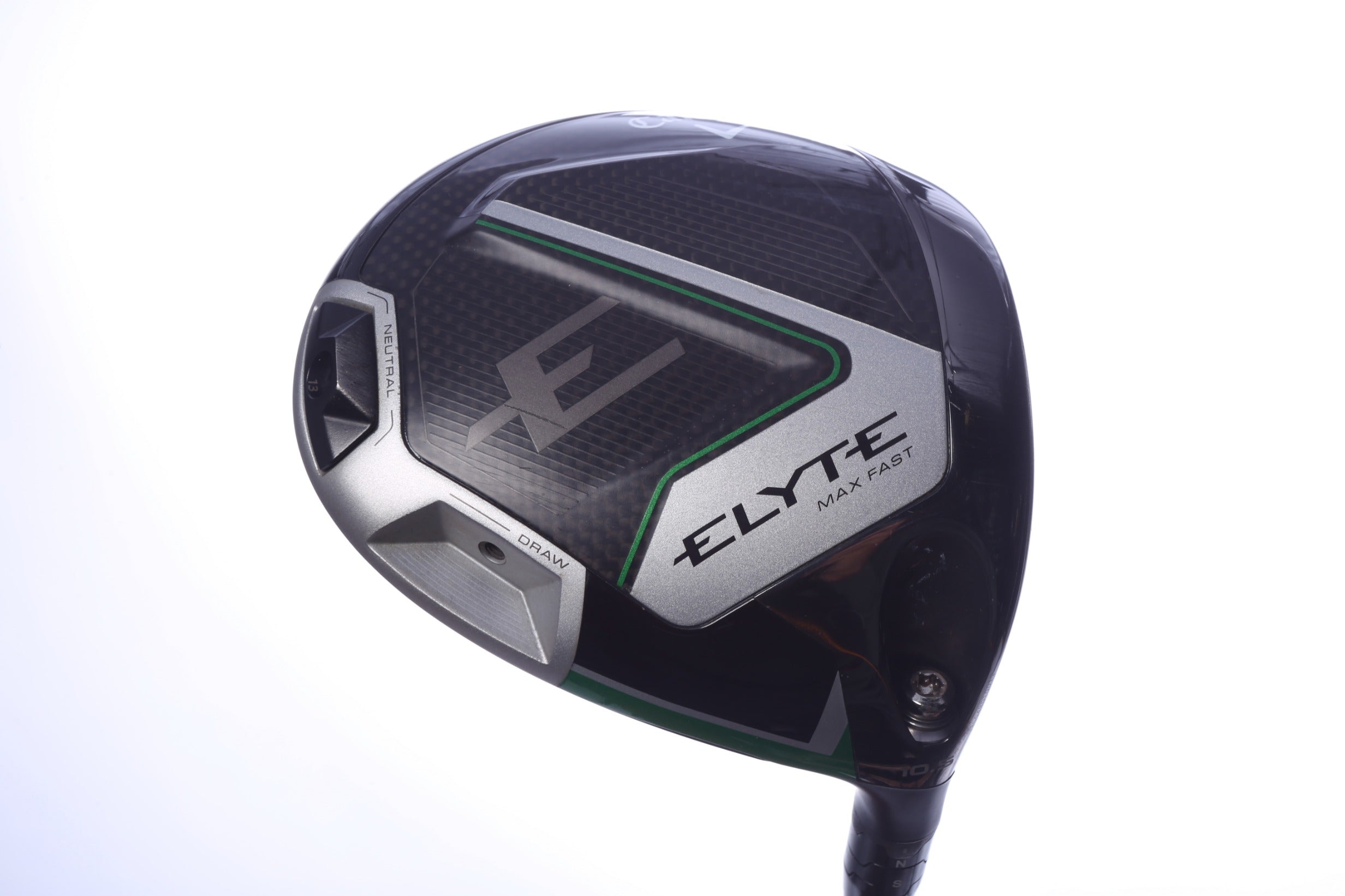 Used Callaway Elyte Max Fast Driver - 10.5 Degrees - Stiff Flex Project X Denali Charcoal - Right-Handed-Next Round