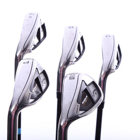 Used Callaway Rogue ST MAX Iron Set - Left-Handed - 7-PW, SW - Regular Flex-Next Round