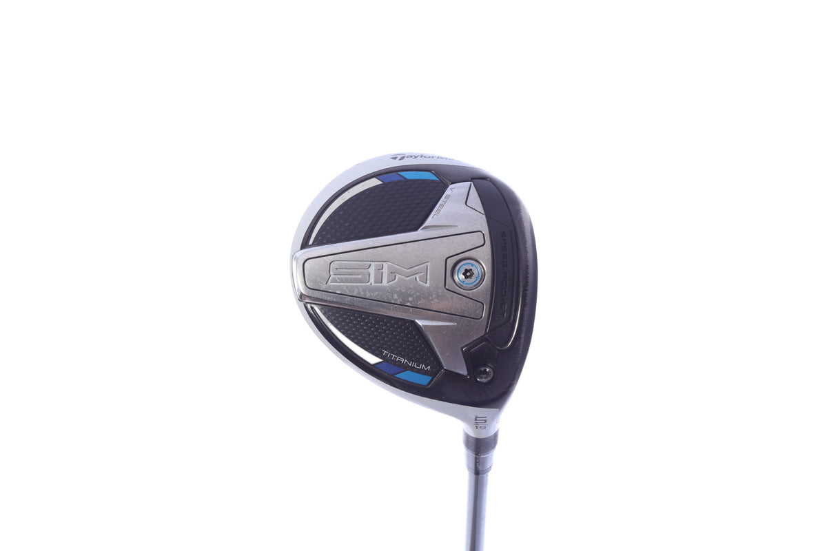 Used TaylorMade SIM Ti 5-Wood - Right-Handed - 19 Degrees - Stiff Flex