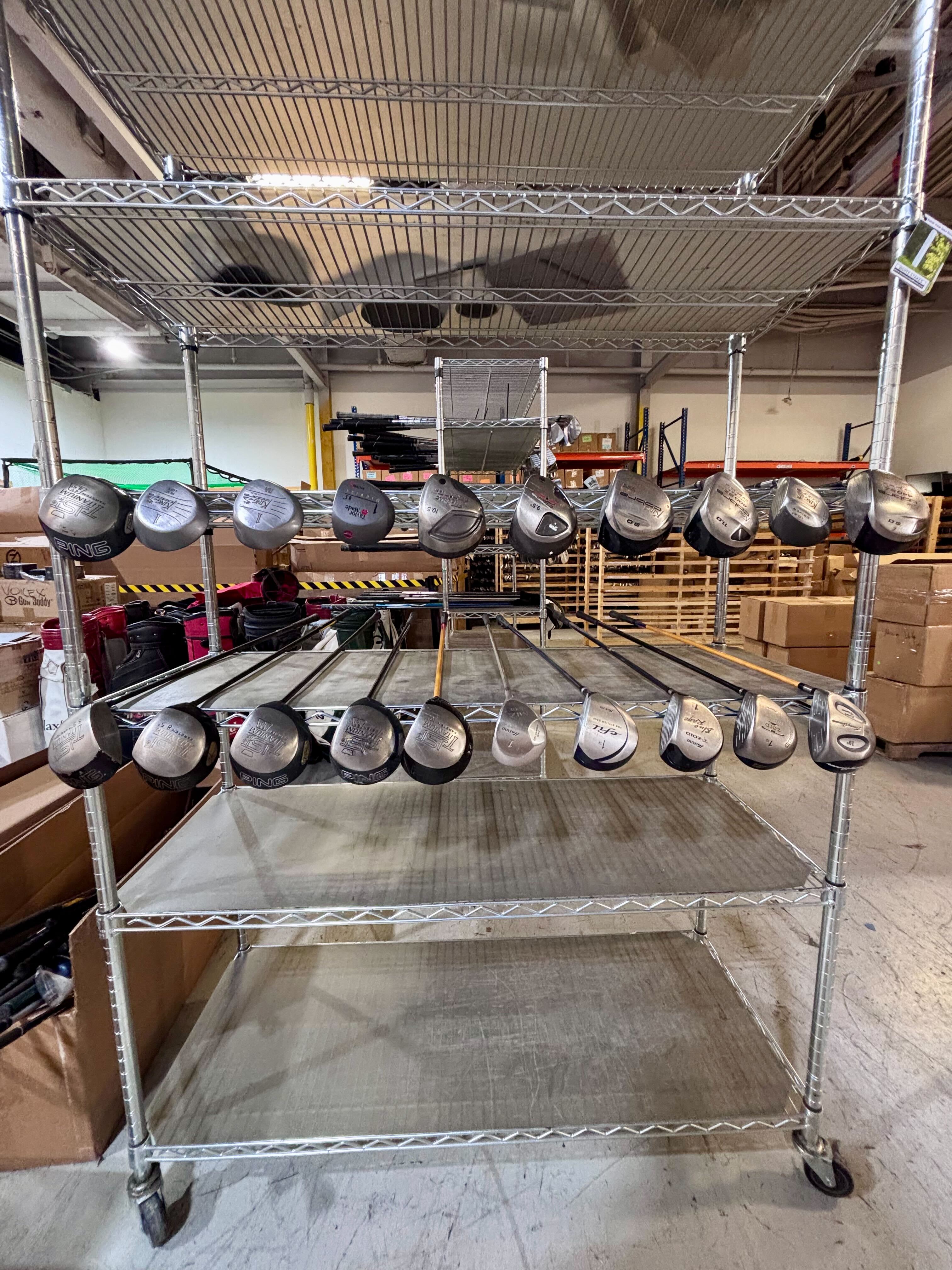 Wholesale Lot 20 Golf Clubs - Assorted Drivers-Next Round