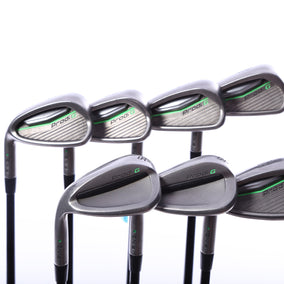 Used Ping Prodi G Iron Set - Left-Handed - 6-PW, GW, SW - Regular Flex - Green Dot-Next Round