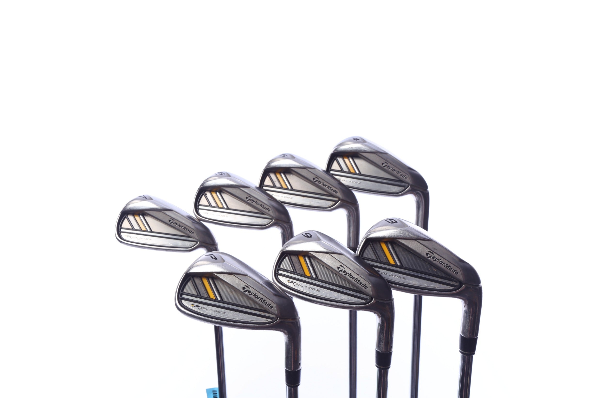 Used TaylorMade RocketBladez Iron Set - Right-Handed - 4-PW - Stiff Flex