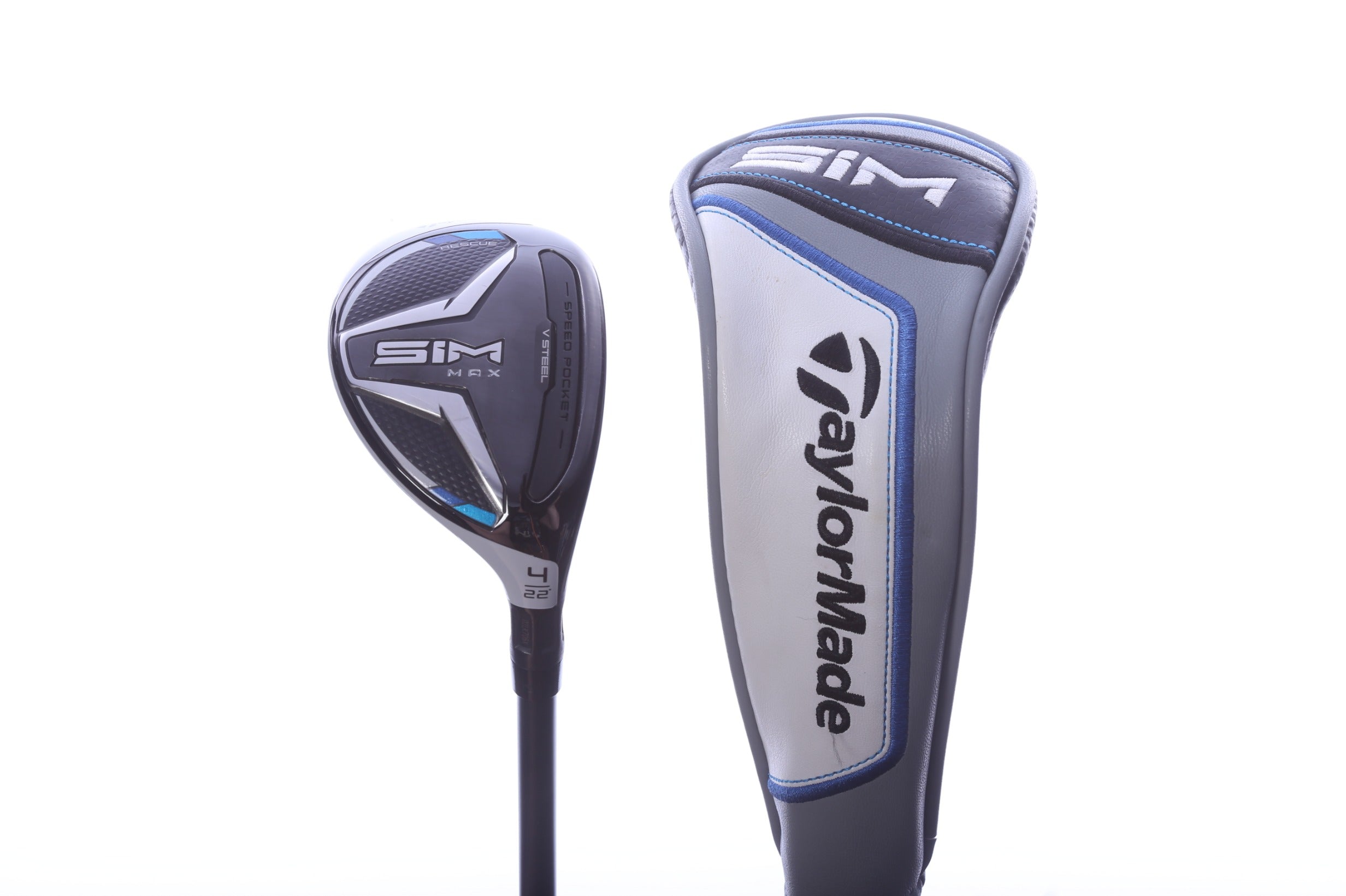 Used TaylorMade SIM MAX 4H Hybrid - Right-Handed - 22 Degrees - Regular Flex-Next Round