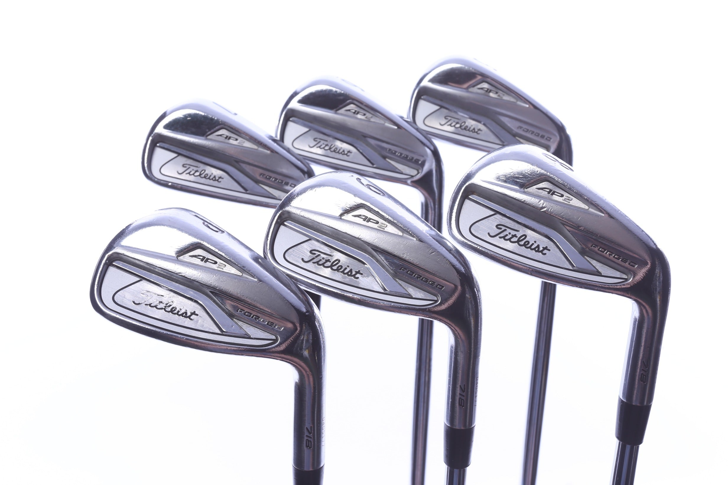 Used Titleist 718 AP2 Iron Set - Right-Handed - 5-PW - Stiff Flex