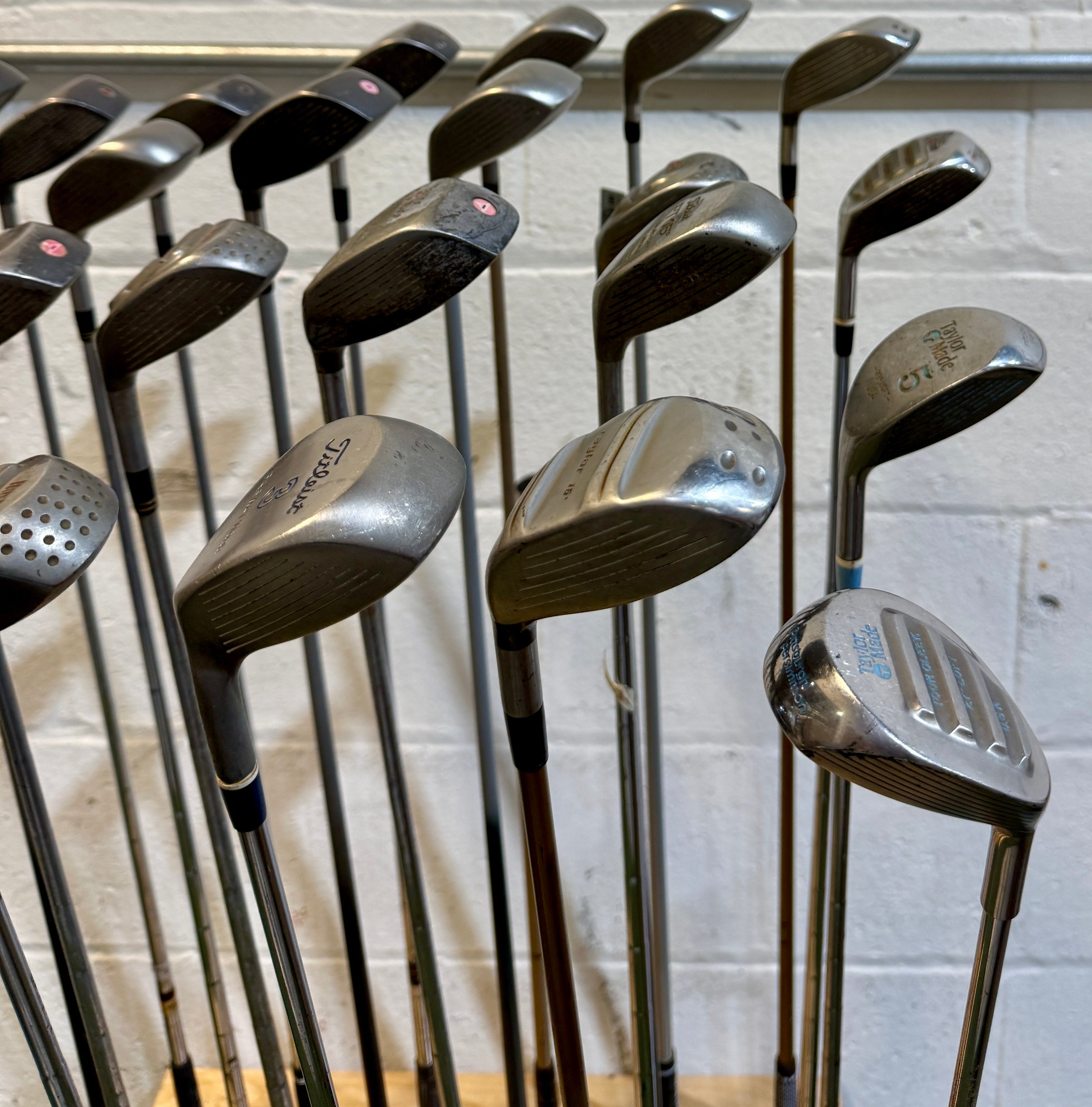 Wholesale Lot of 45 Golf Clubs - Assorted Fairway Woods-Next Round