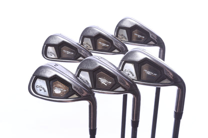 Used Callaway Rogue ST MAX OS Iron Set - Right-Handed - 5-PW - Seniors Flex-Next Round