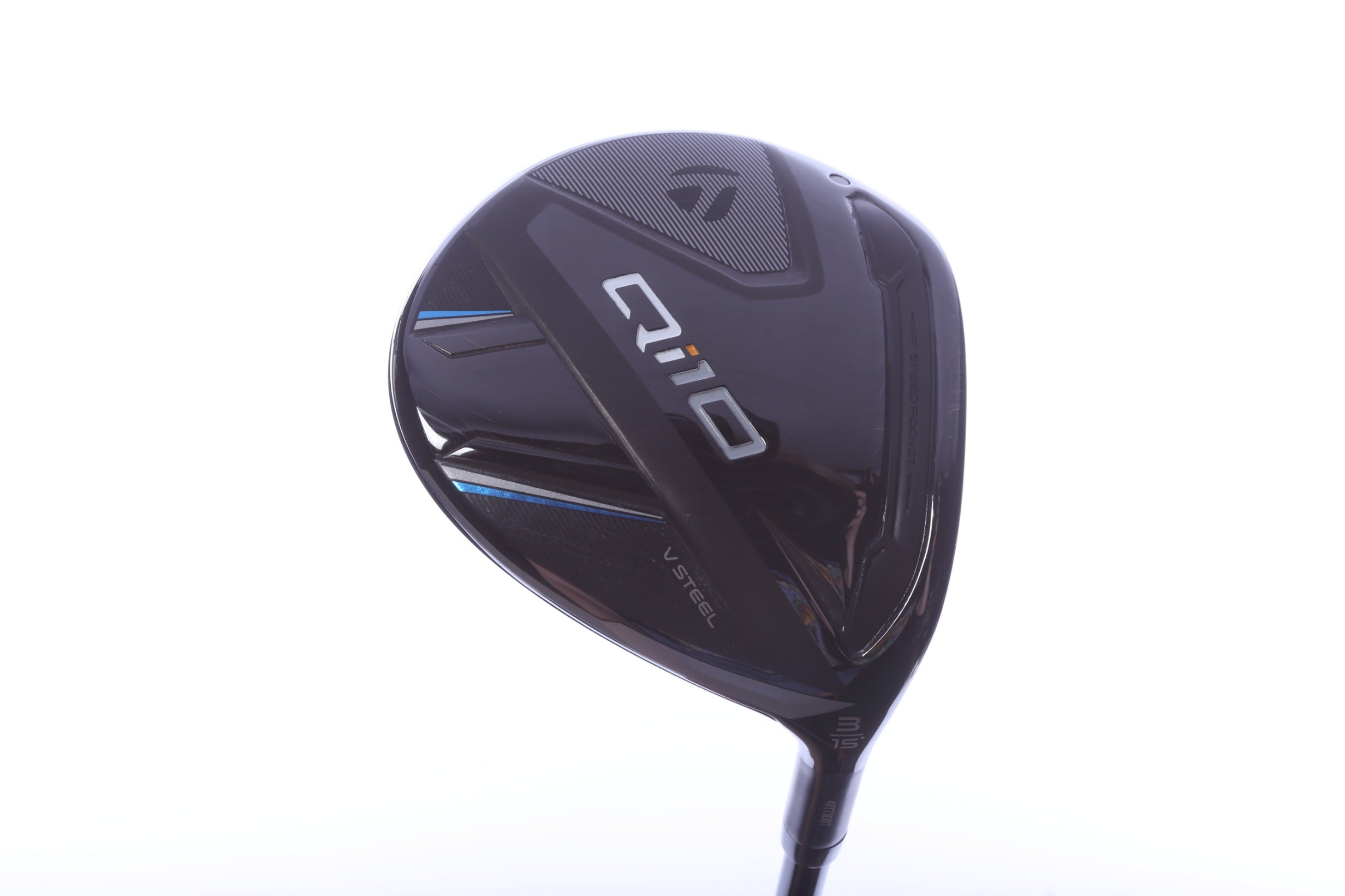 Used TaylorMade Qi10 3-Wood - Right-Handed - 15 Degrees - Stiff Flex