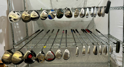 Wholesale Lot of 30 Golf Clubs - Assorted Golf Clubs-Next Round