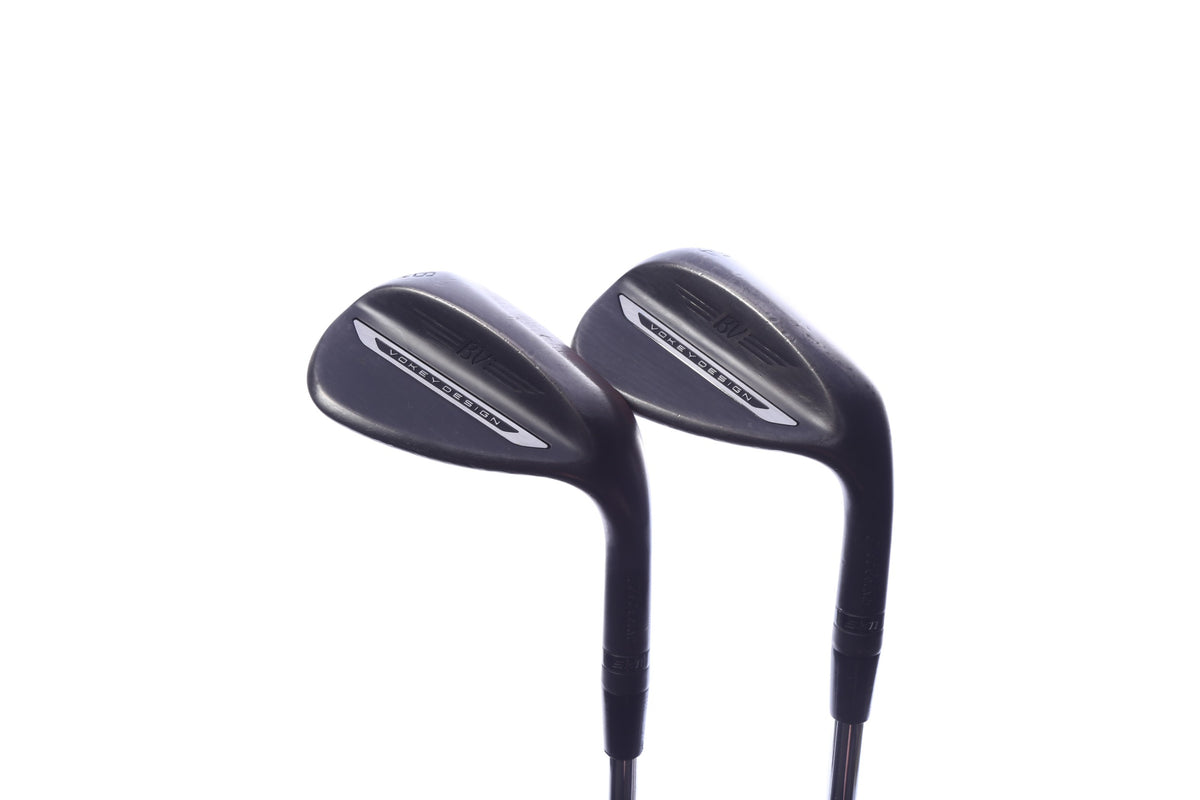 Used Titleist Vokey SM11 Jet Black Wedge Set - Right-Handed - 54*, 58* - Wedge Flex-Next Round