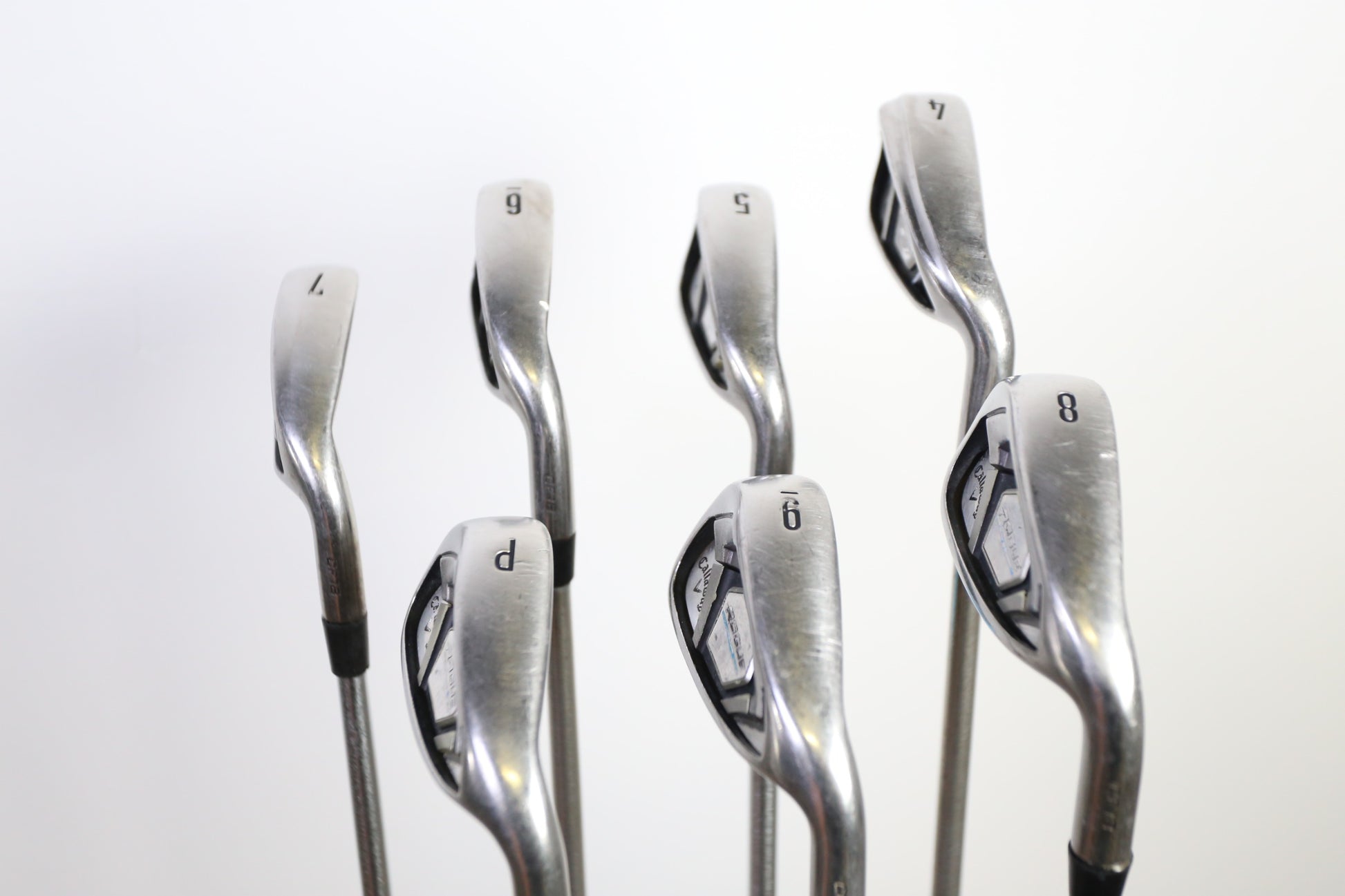 Used Callaway Rogue X Iron Set - Right-Handed - 4-PW - Extra Stiff Flex-Next Round