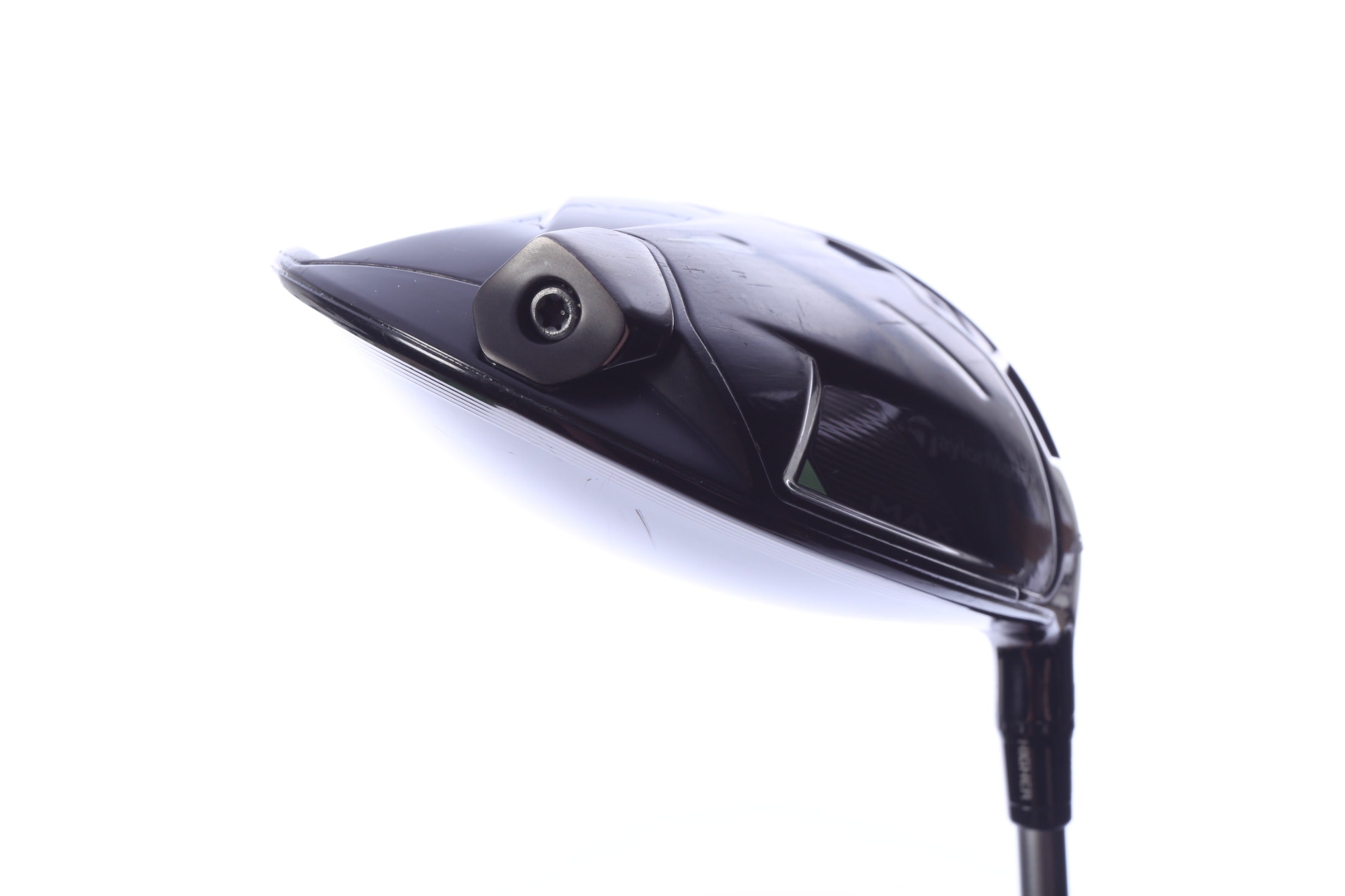 Used TaylorMade Qi35 Max Designer Black Driver - 9 Degrees - Stiff Flex Fujikura Air Speeder - Right-Handed