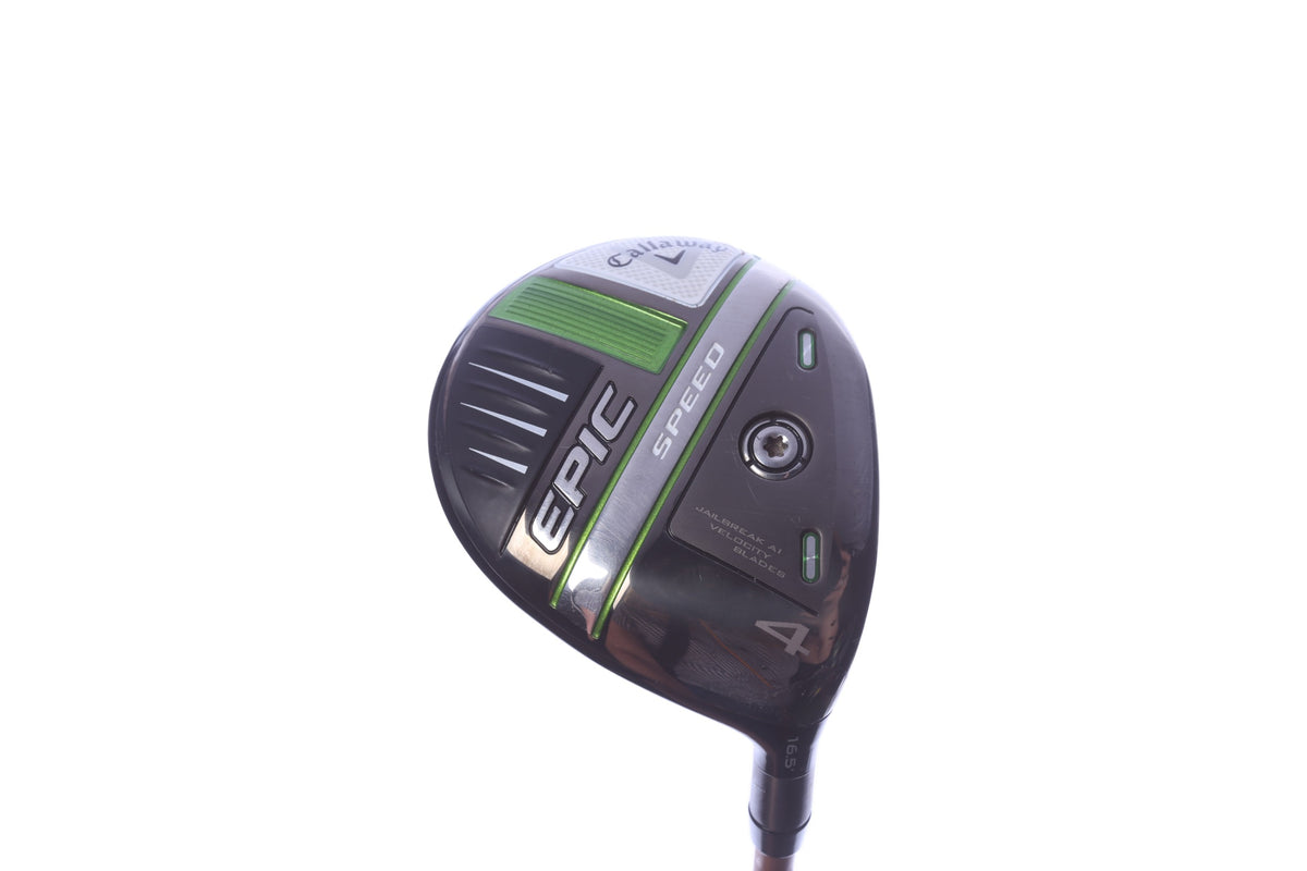 Used Callaway Epic Speed 4-Wood - Right-Handed - 16.5 Degrees - Stiff Flex-Next Round