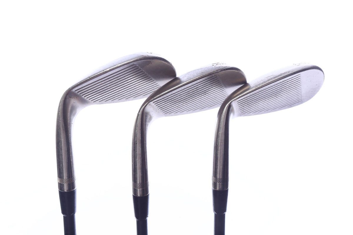Used Titleist Vokey SM9 Tour Chrome Wedge Set - Right-Handed - 50*, 54*, 58* - Regular Flex