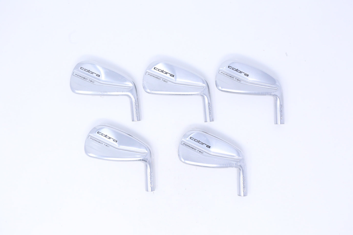 Used Cobra 2022 KING Forged Tec Iron Set - HEAD ONLY - Right-Handed - 5-9-Next Round