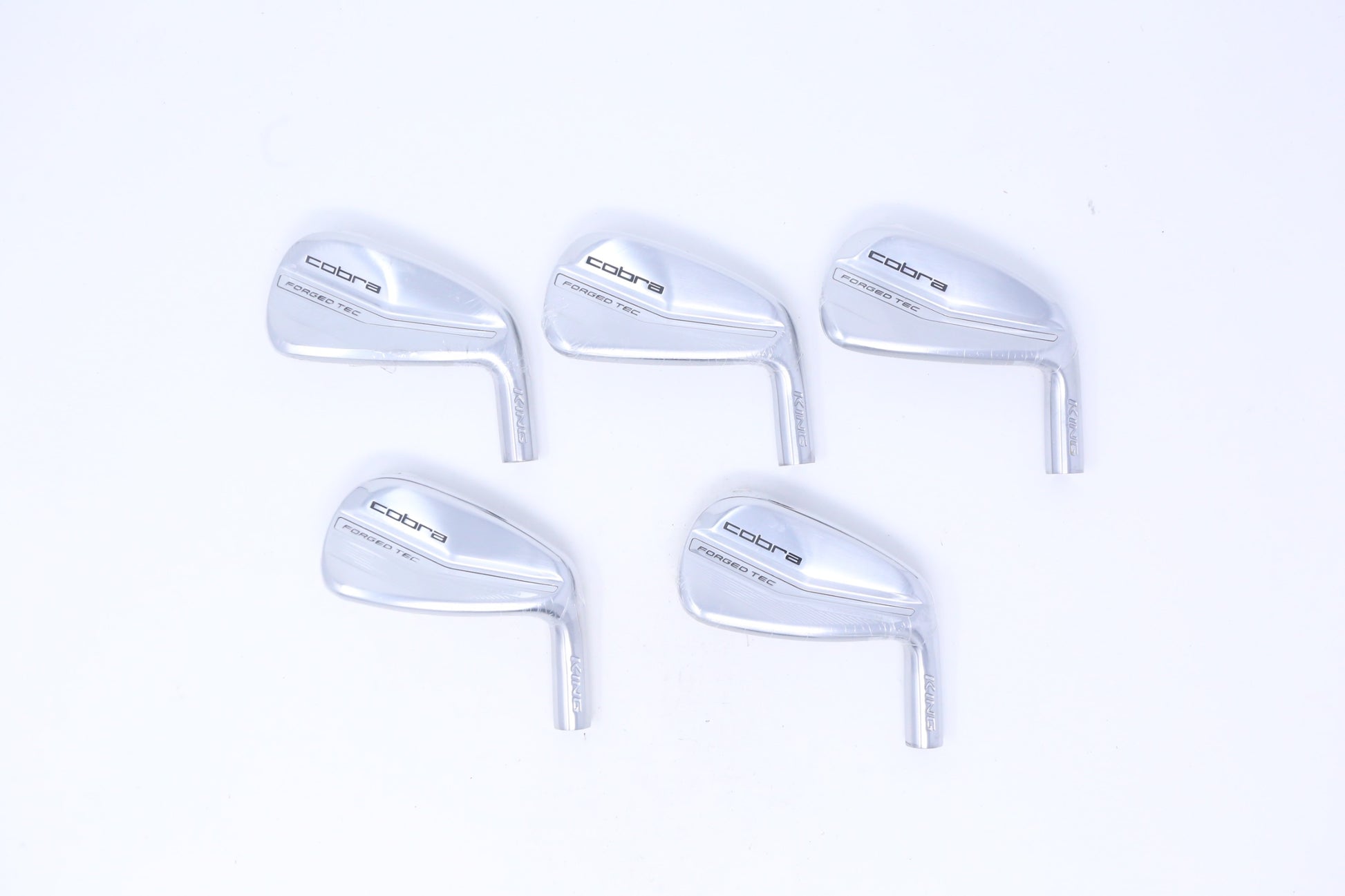 Used Cobra 2022 KING Forged Tec Iron Set - HEAD ONLY - Right-Handed - 5-9-Next Round